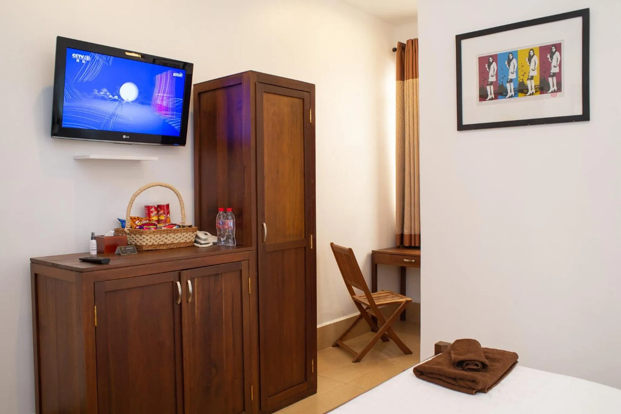 Bedroom, Bed in Villa Grange