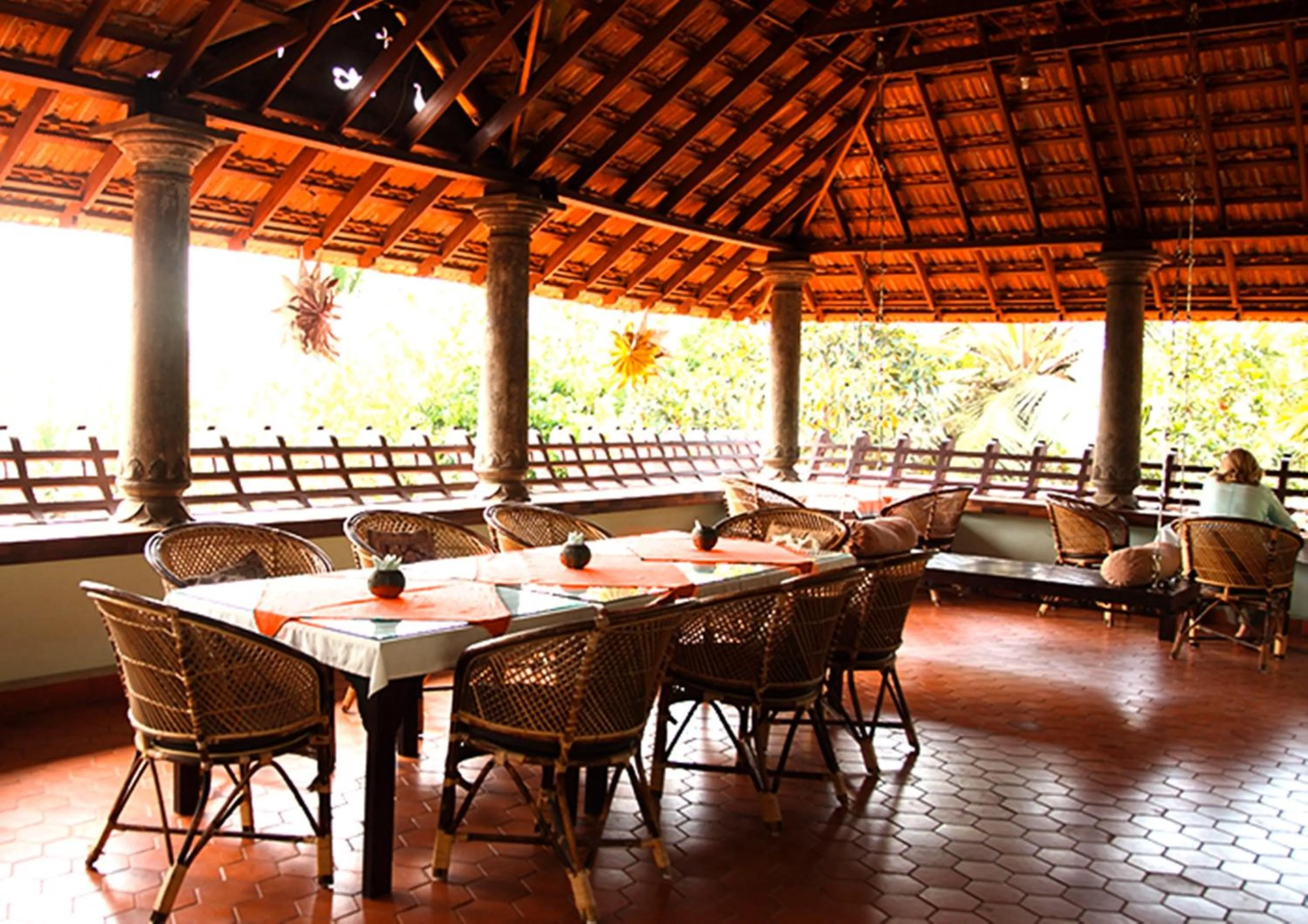 Restaurant/places to eat in Amrutham Ayurvedic Village Resort