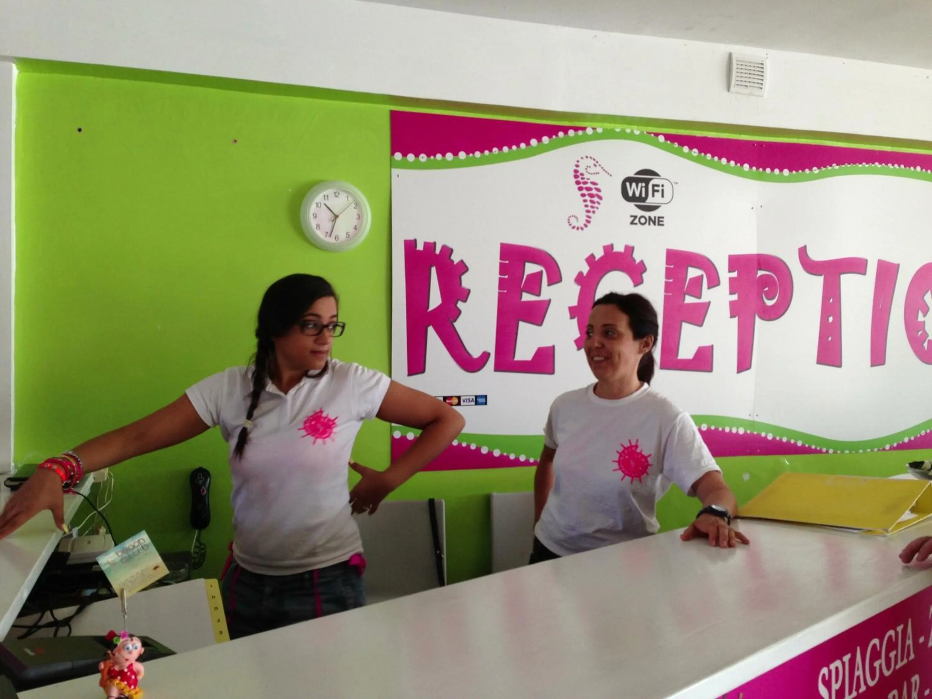 Lobby or reception in Beach Club Ippocampo