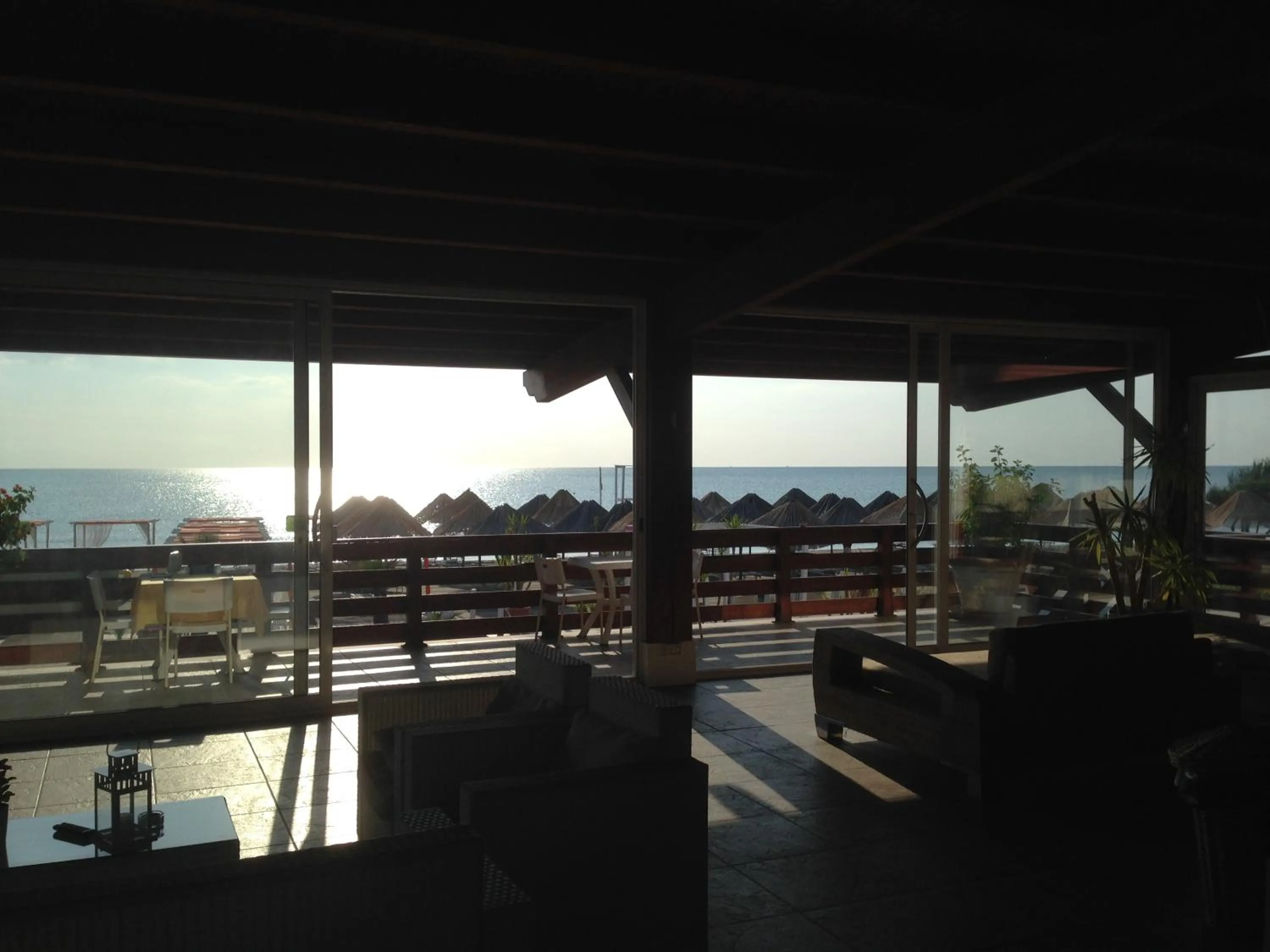 Communal lounge/ TV room in Beach Club Ippocampo