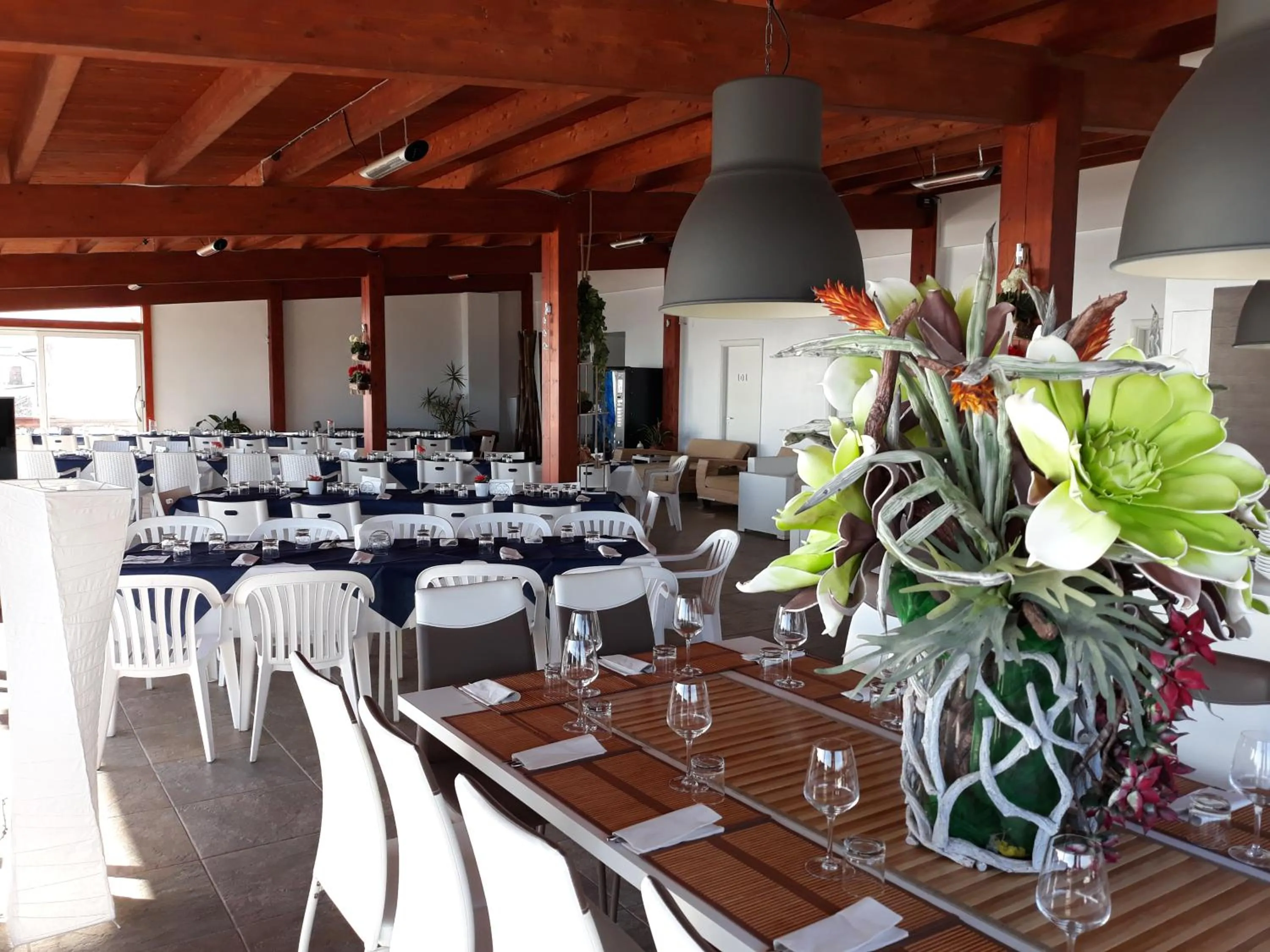 Living room in Beach Club Ippocampo