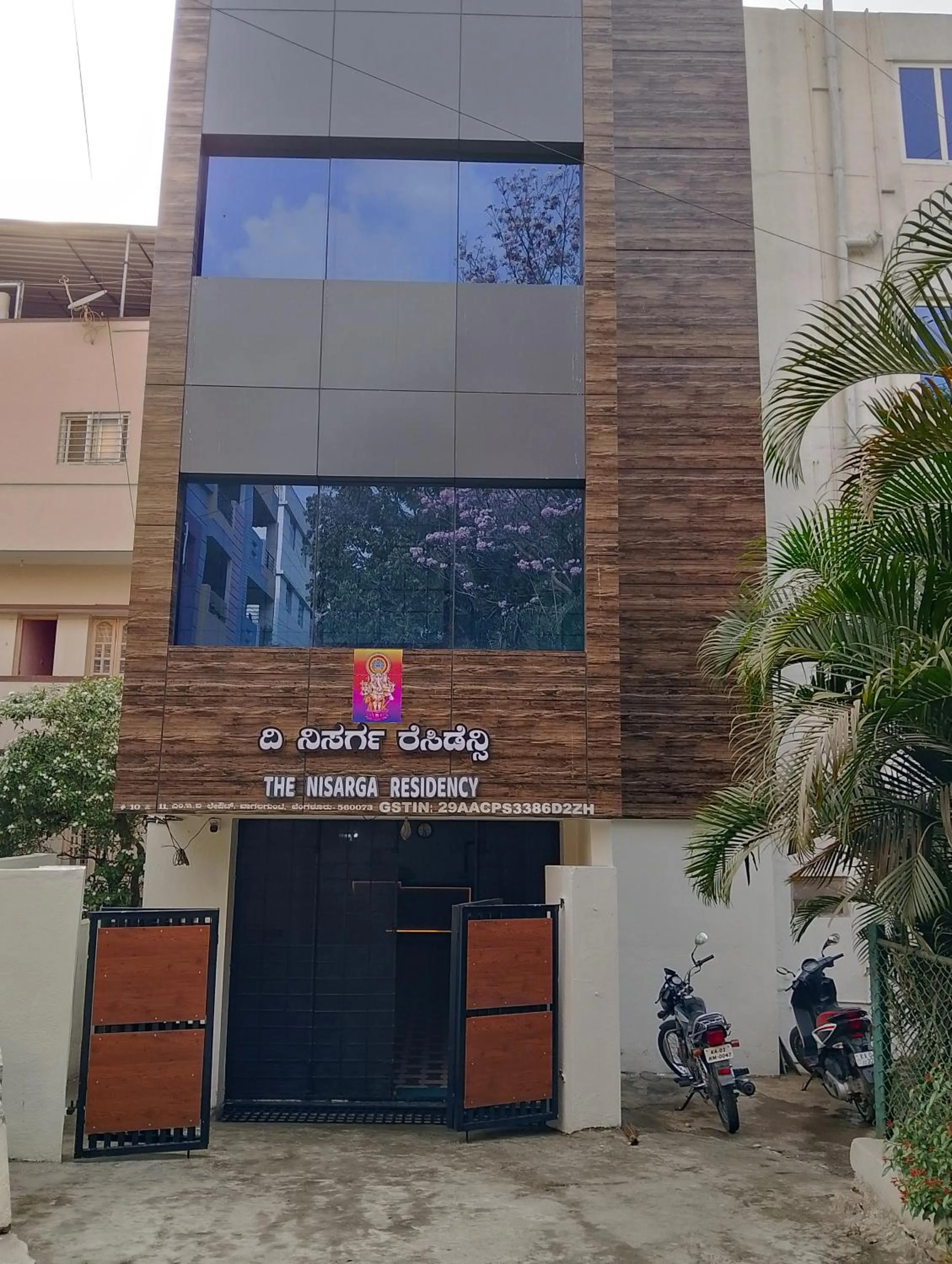 Property building in The Nisarga Residency