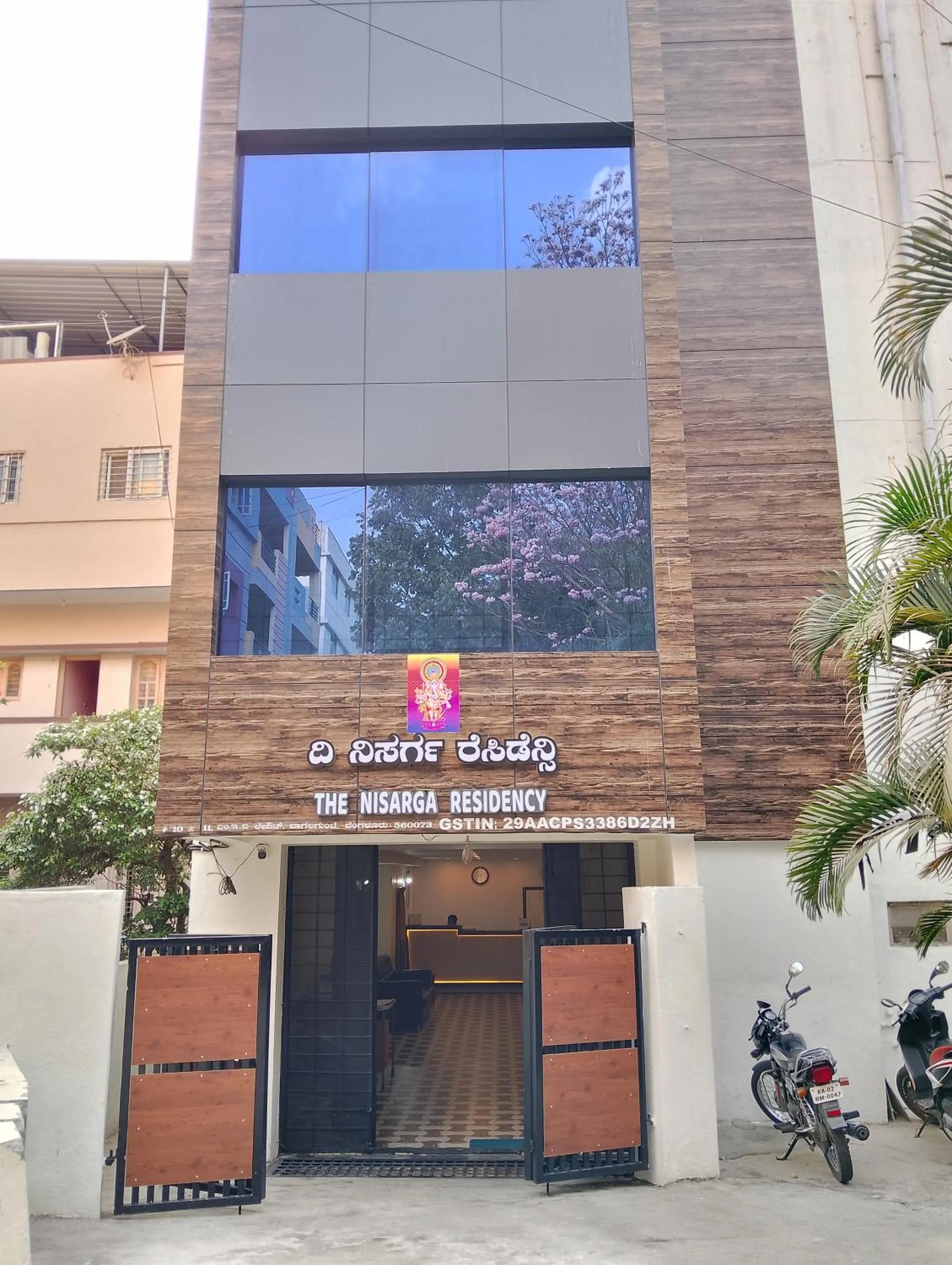 Property building in The Nisarga Residency