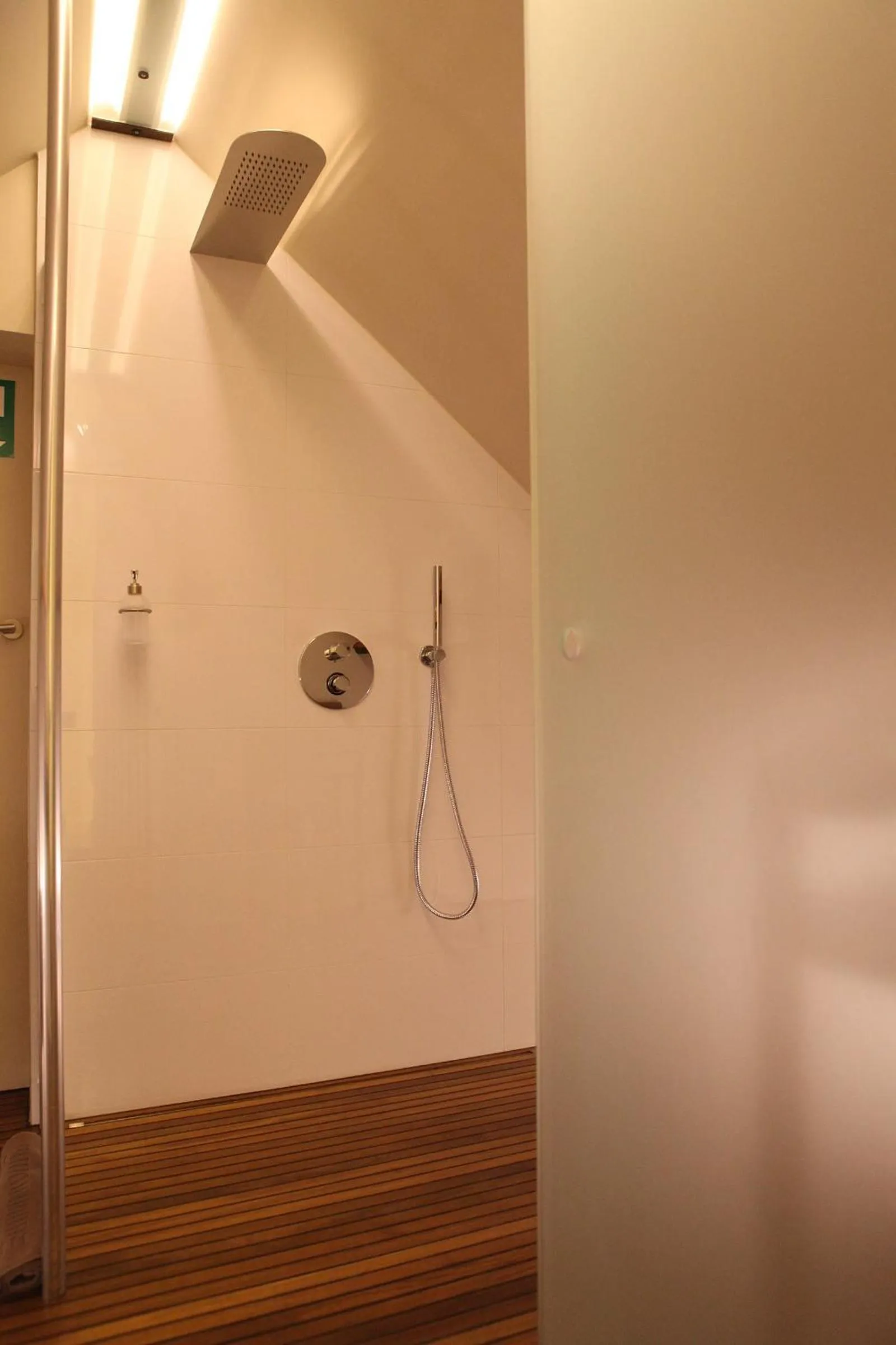 Shower in B&B Villa Emma