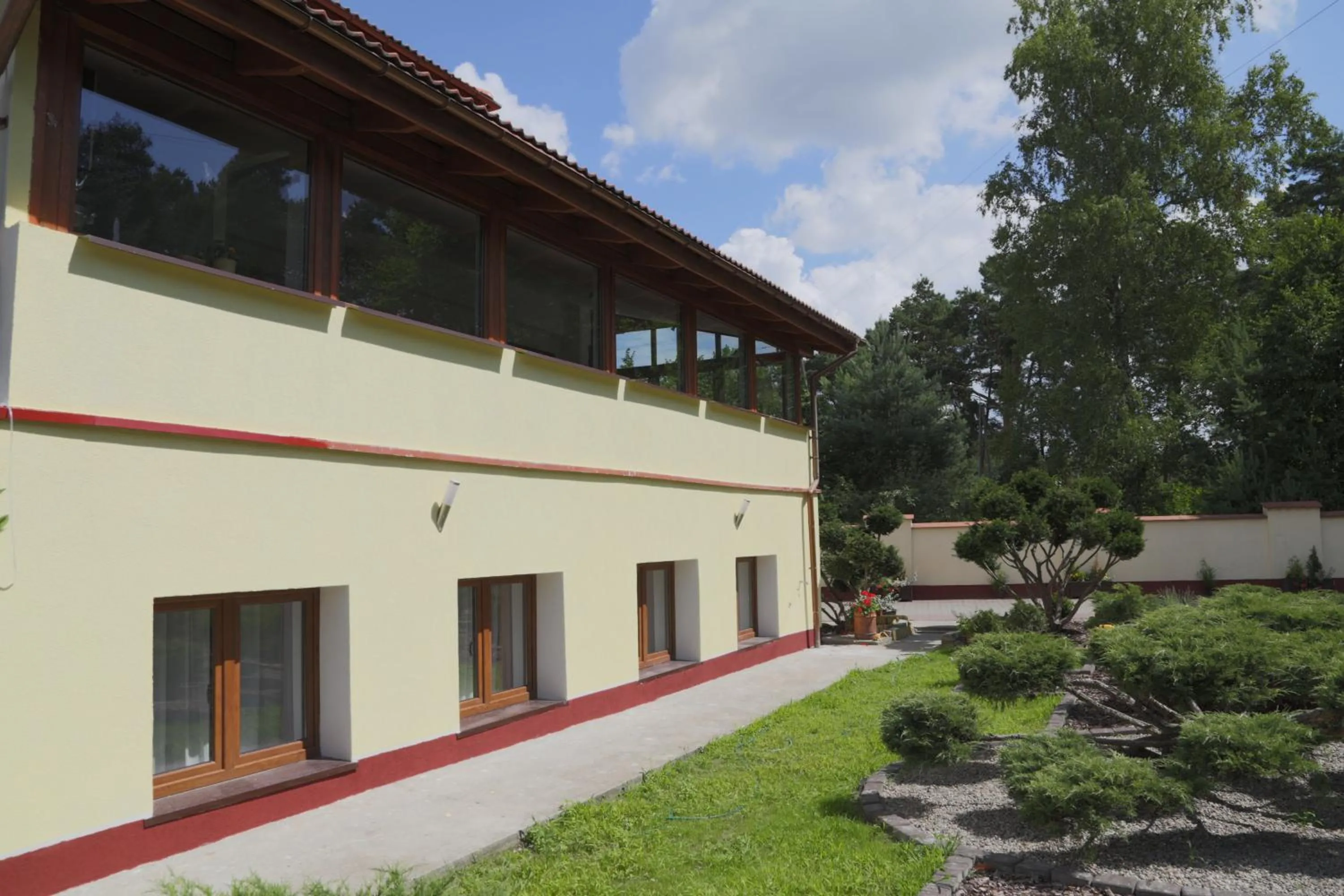 Facade/entrance in WIlla Maksymilian Bed and Breakfast