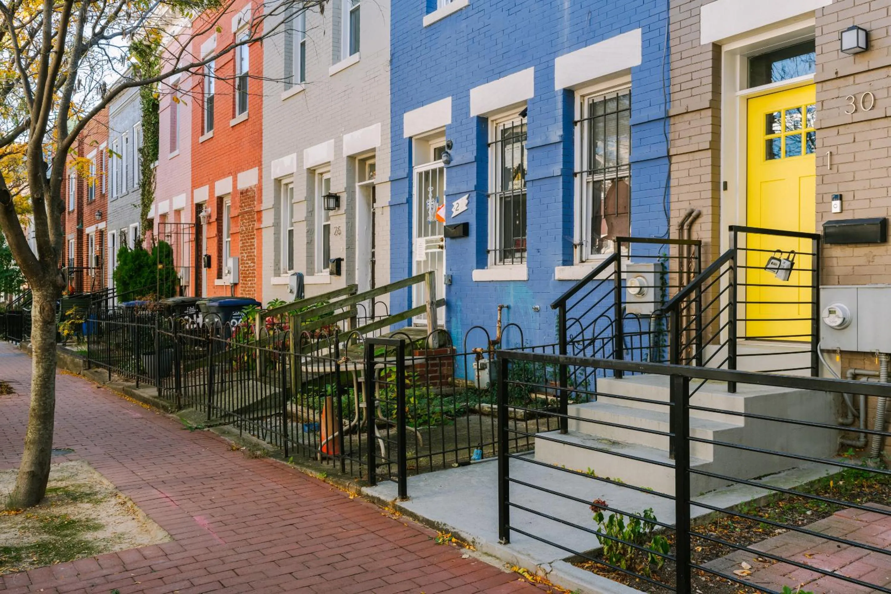 Street view in Reside NoMa, a Wyndham Residence