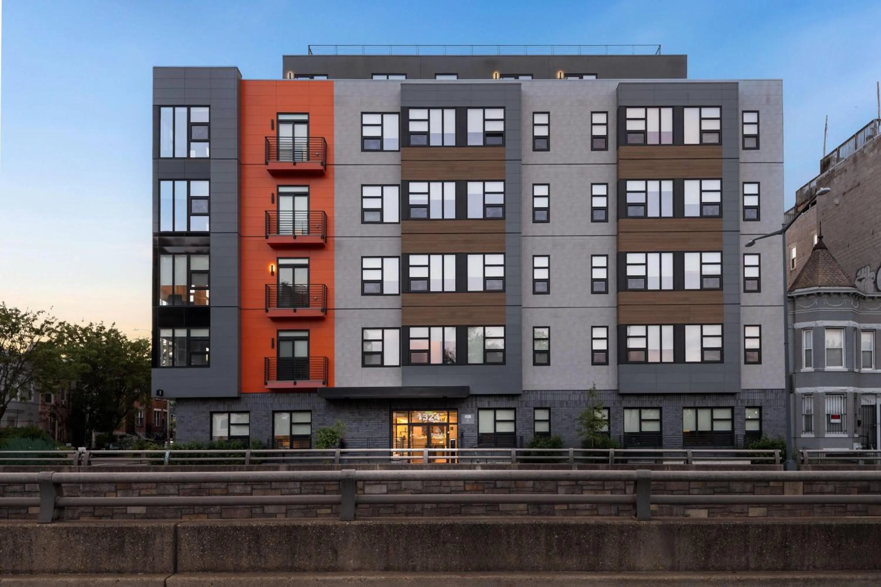 Property building in Reside NoMa, a Wyndham Residence