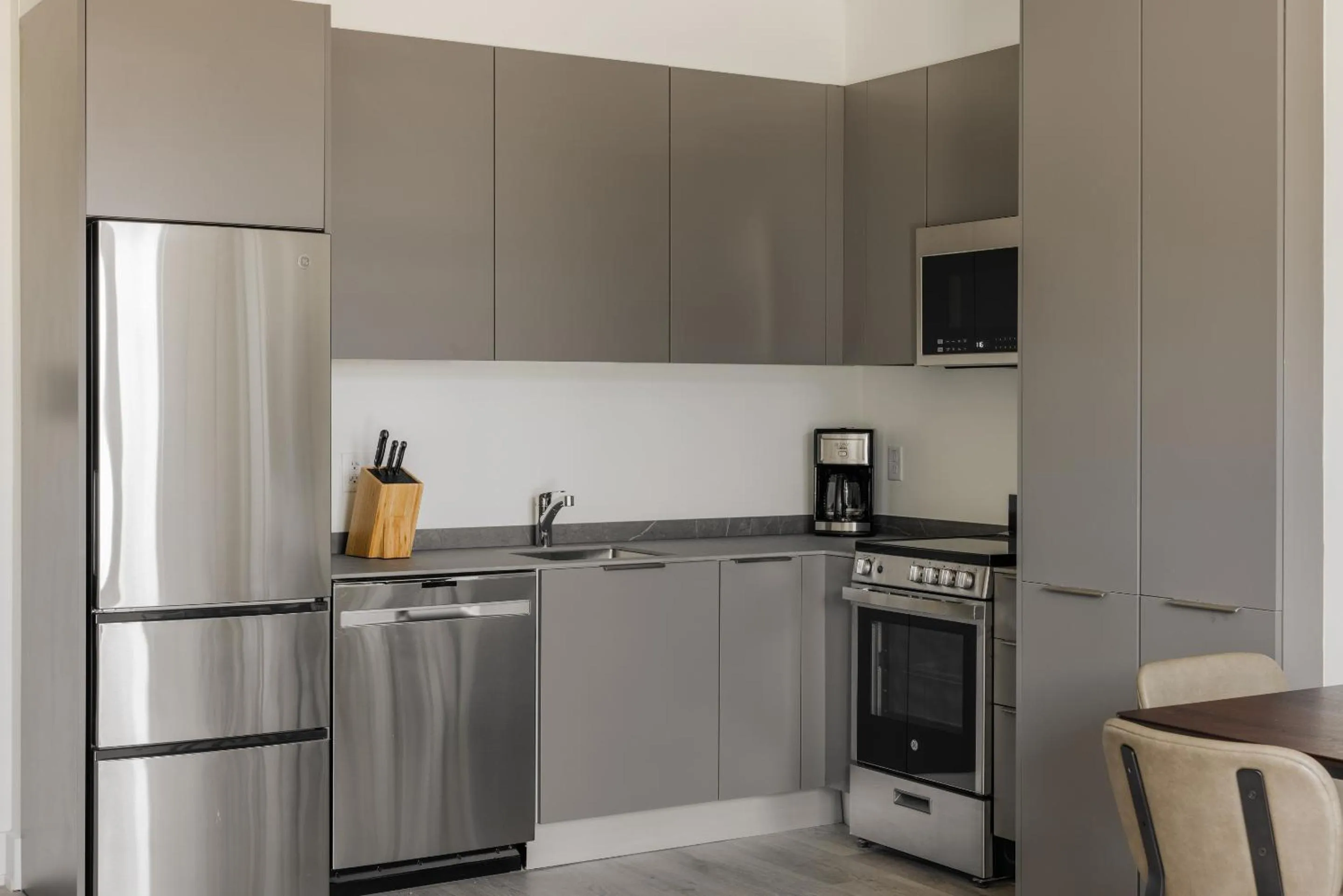 Kitchen or kitchenette in Reside NoMa, a Wyndham Residence