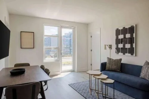 Seating area in Reside NoMa, a Wyndham Residence