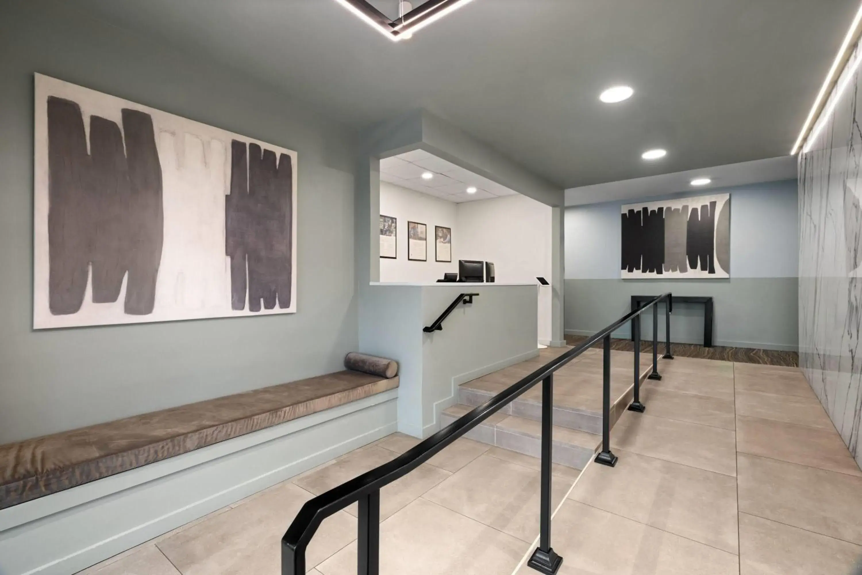 Lobby or reception in Reside NoMa, a Wyndham Residence Lobby or reception in Reside NoMa, a Wyndham Residence