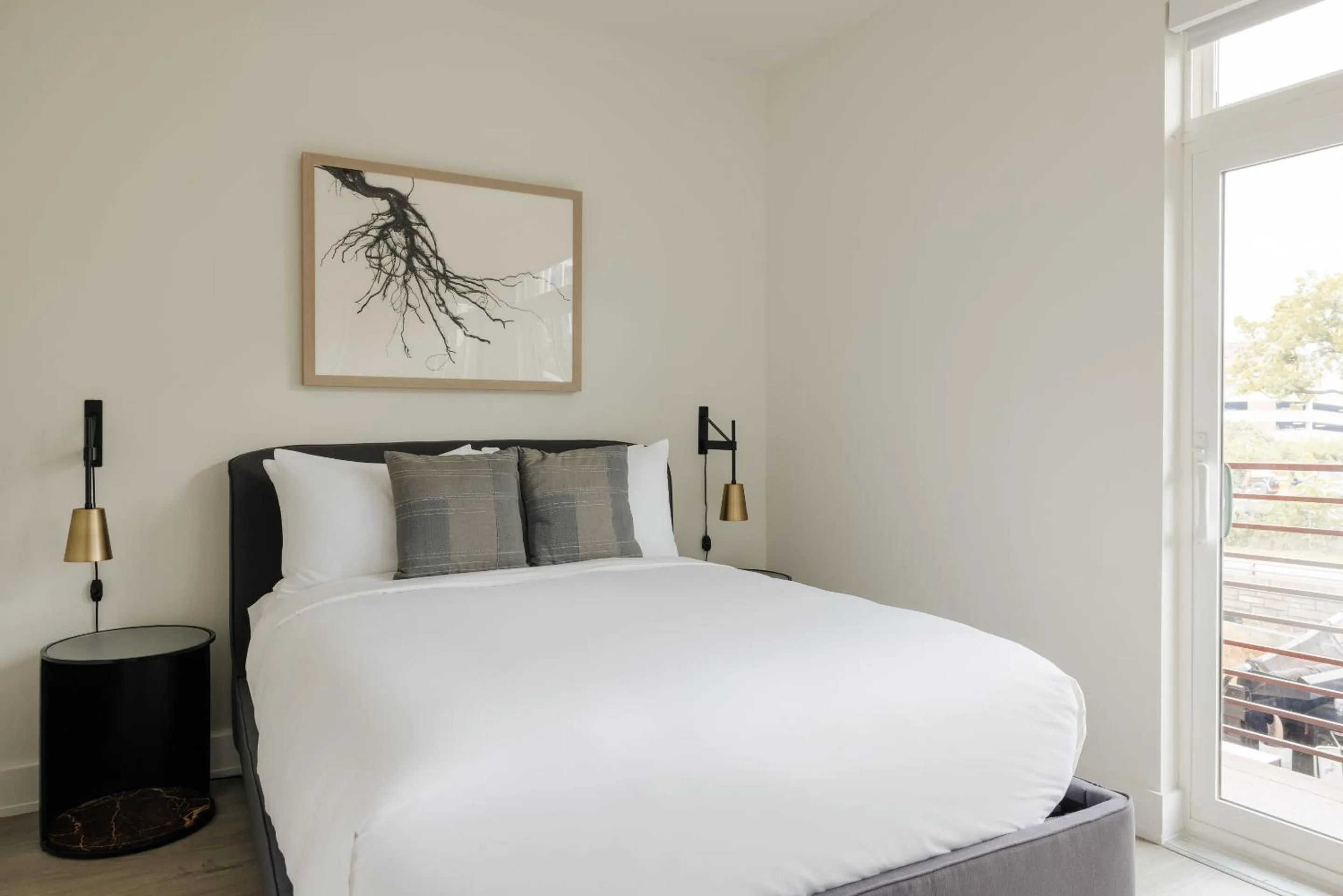 Bedroom, Bed in Reside NoMa, a Wyndham Residence