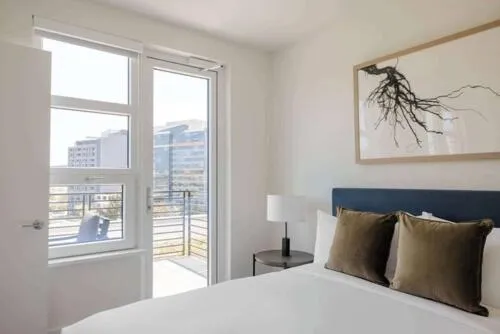 Bed in Reside NoMa, a Wyndham Residence