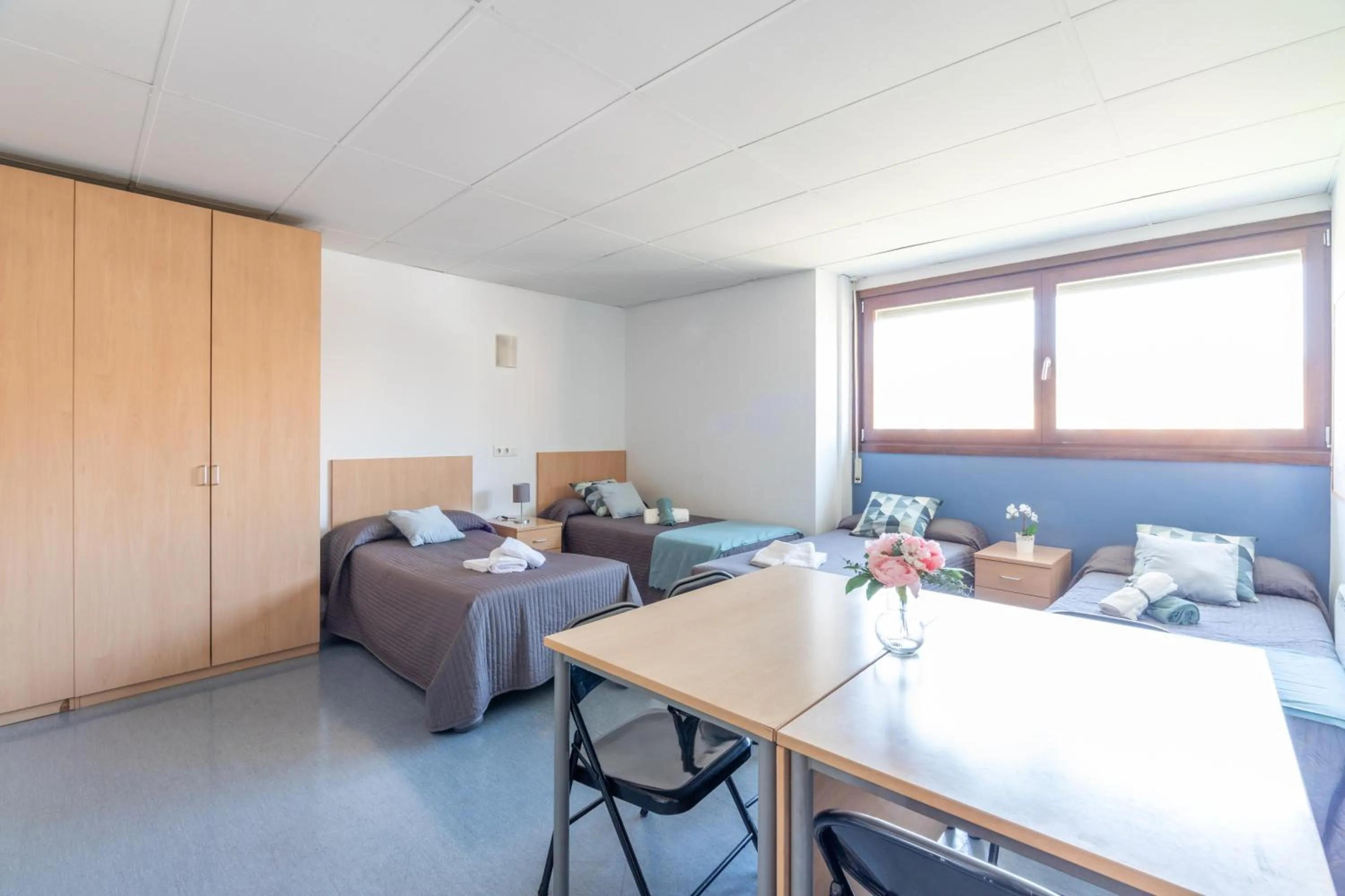 Photo of the whole room in Residencia Universitaria Resa Lesseps