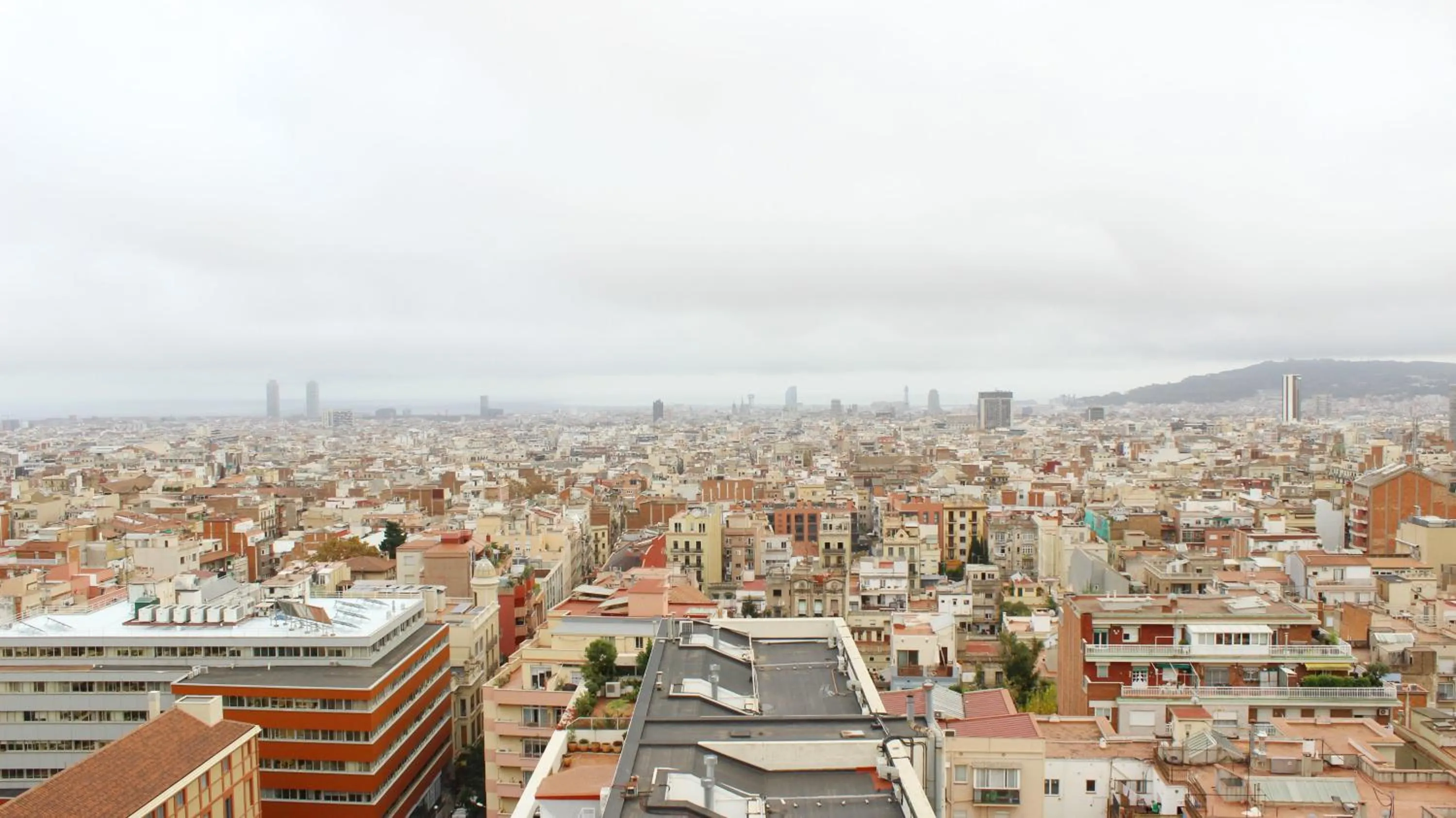 City view in Residencia Universitaria Resa Lesseps