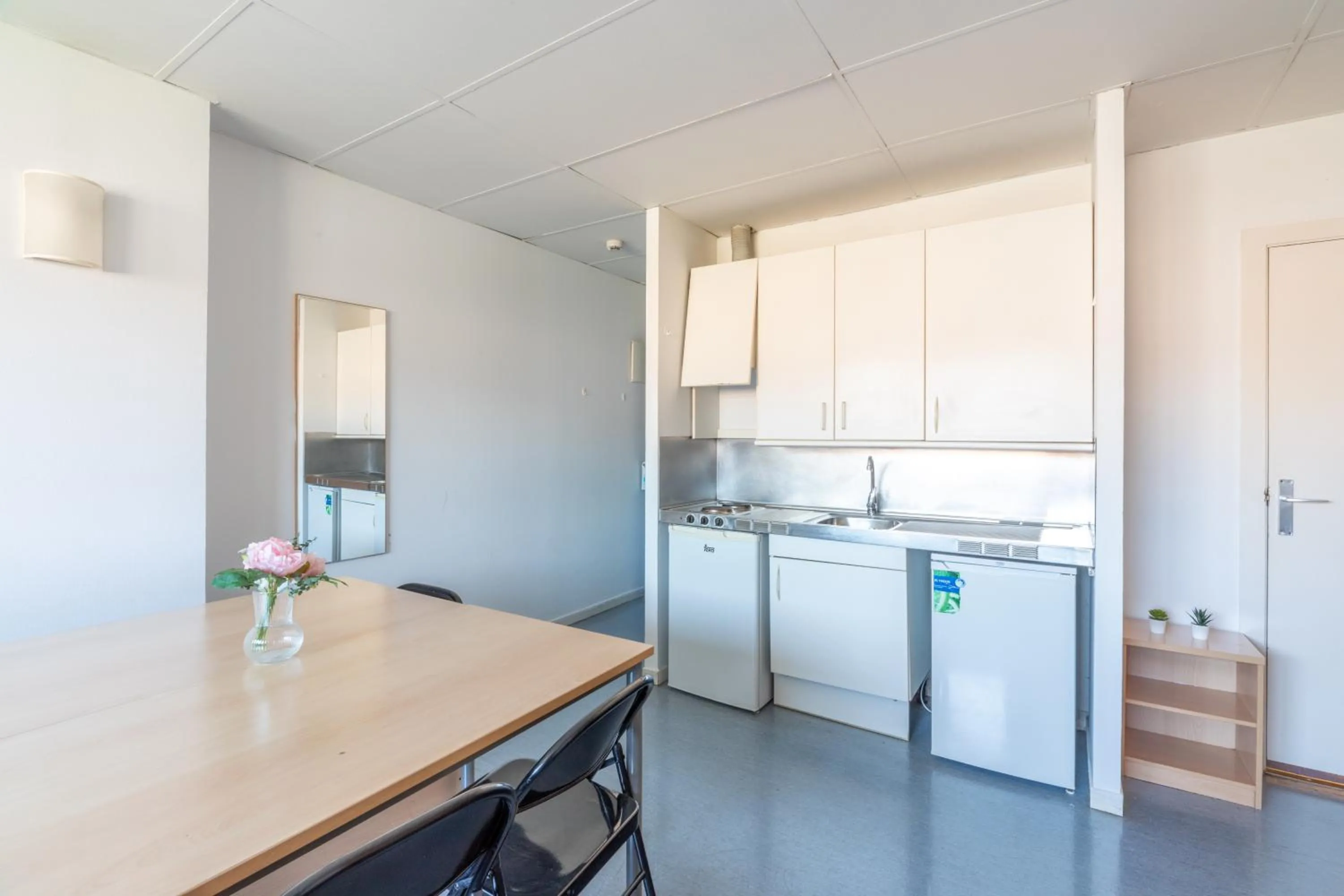 Kitchen or kitchenette in Residencia Universitaria Resa Lesseps