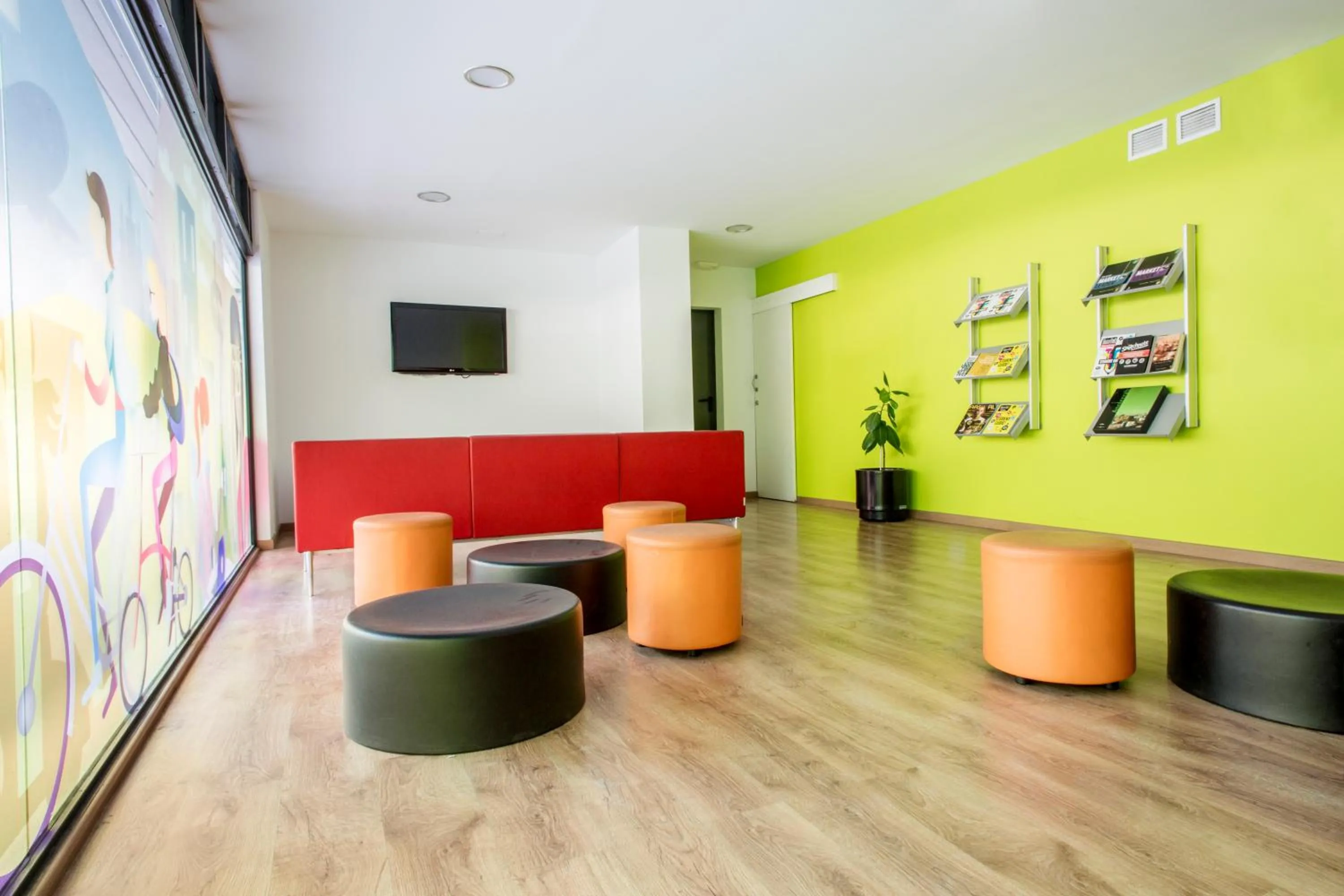 Lobby or reception in Residencia Universitaria Resa Lesseps