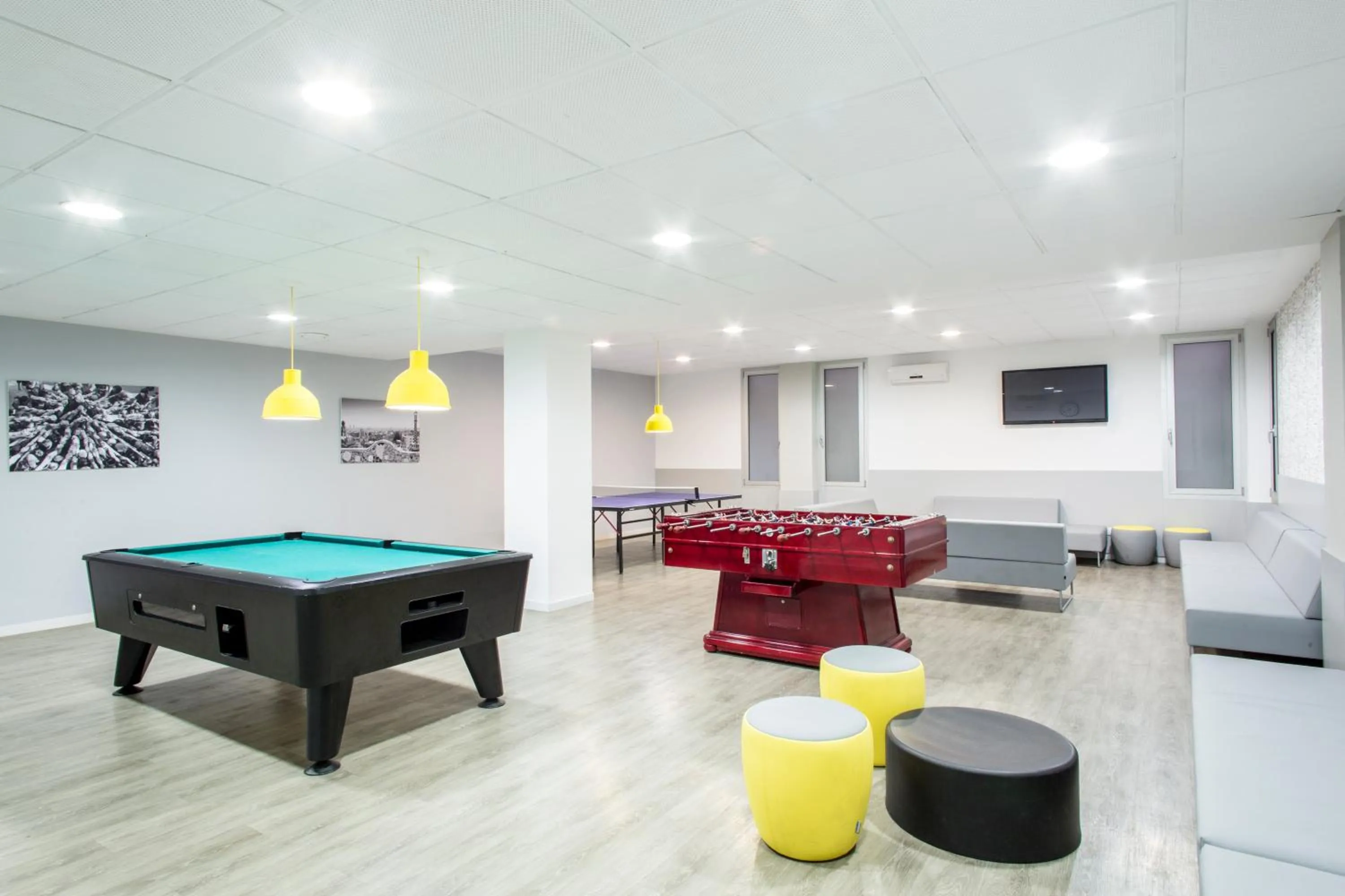 Billiard in Residencia Universitaria Resa Lesseps