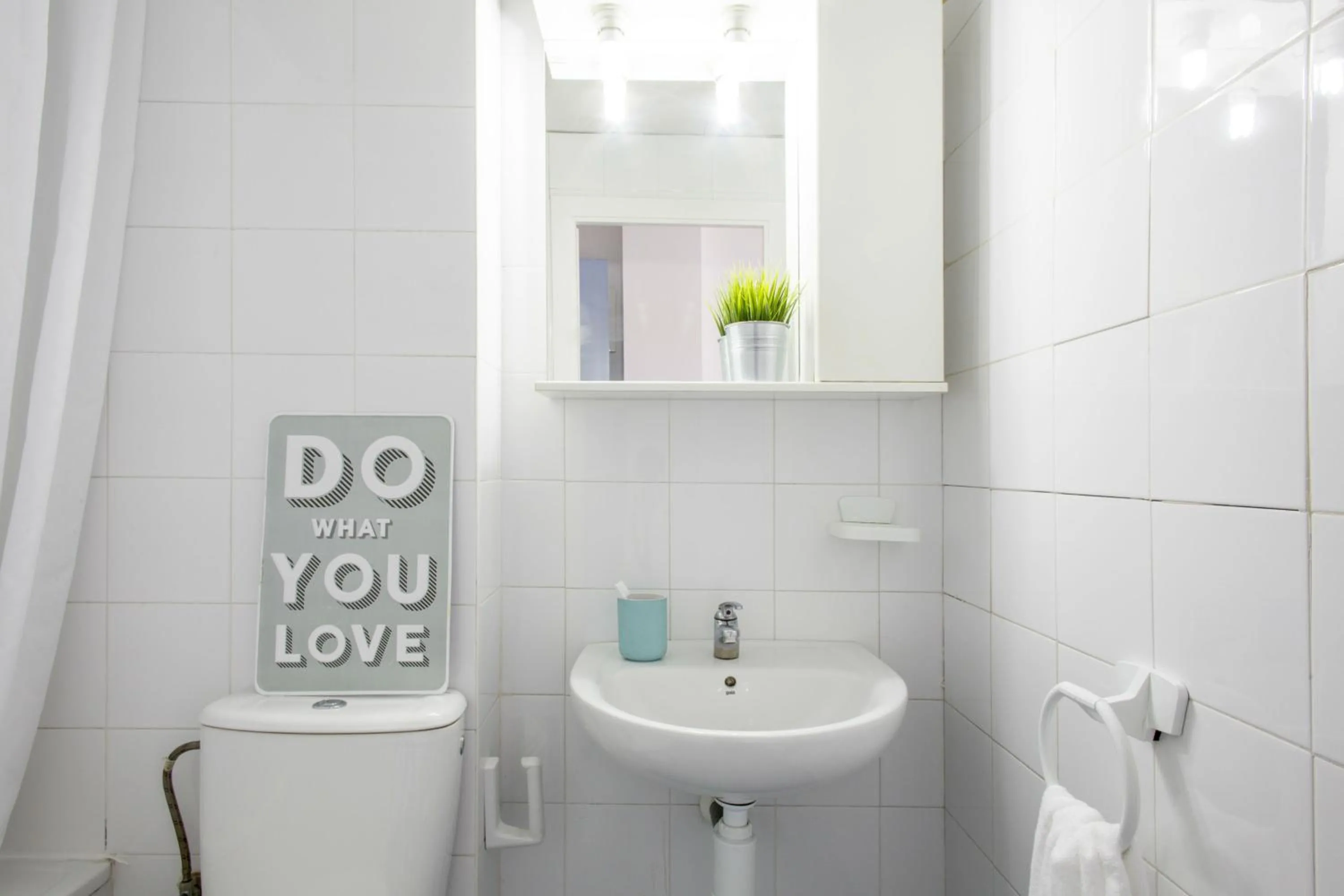 Bathroom in Residencia Universitaria Resa Lesseps