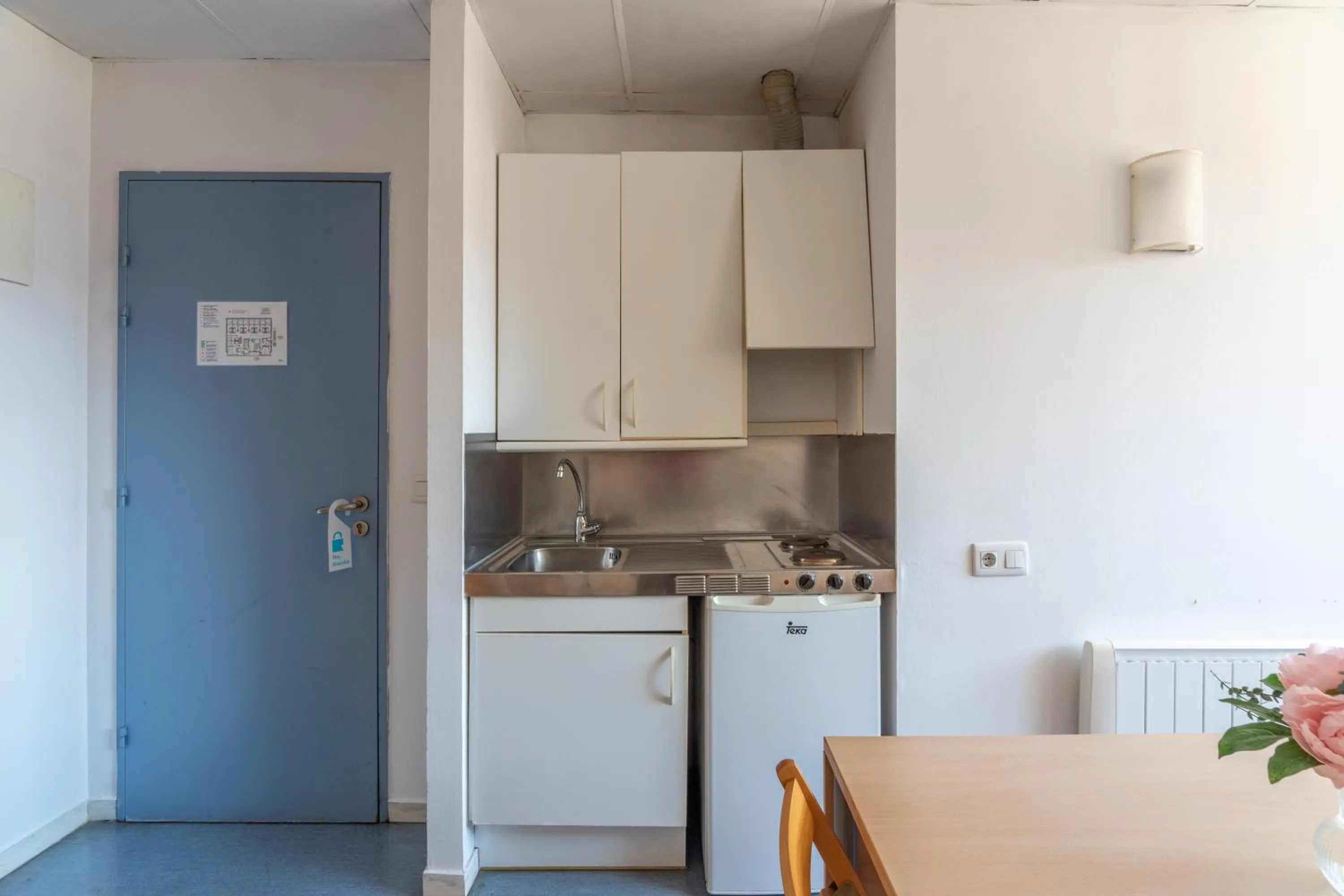 Kitchen or kitchenette in Residencia Universitaria Resa Lesseps