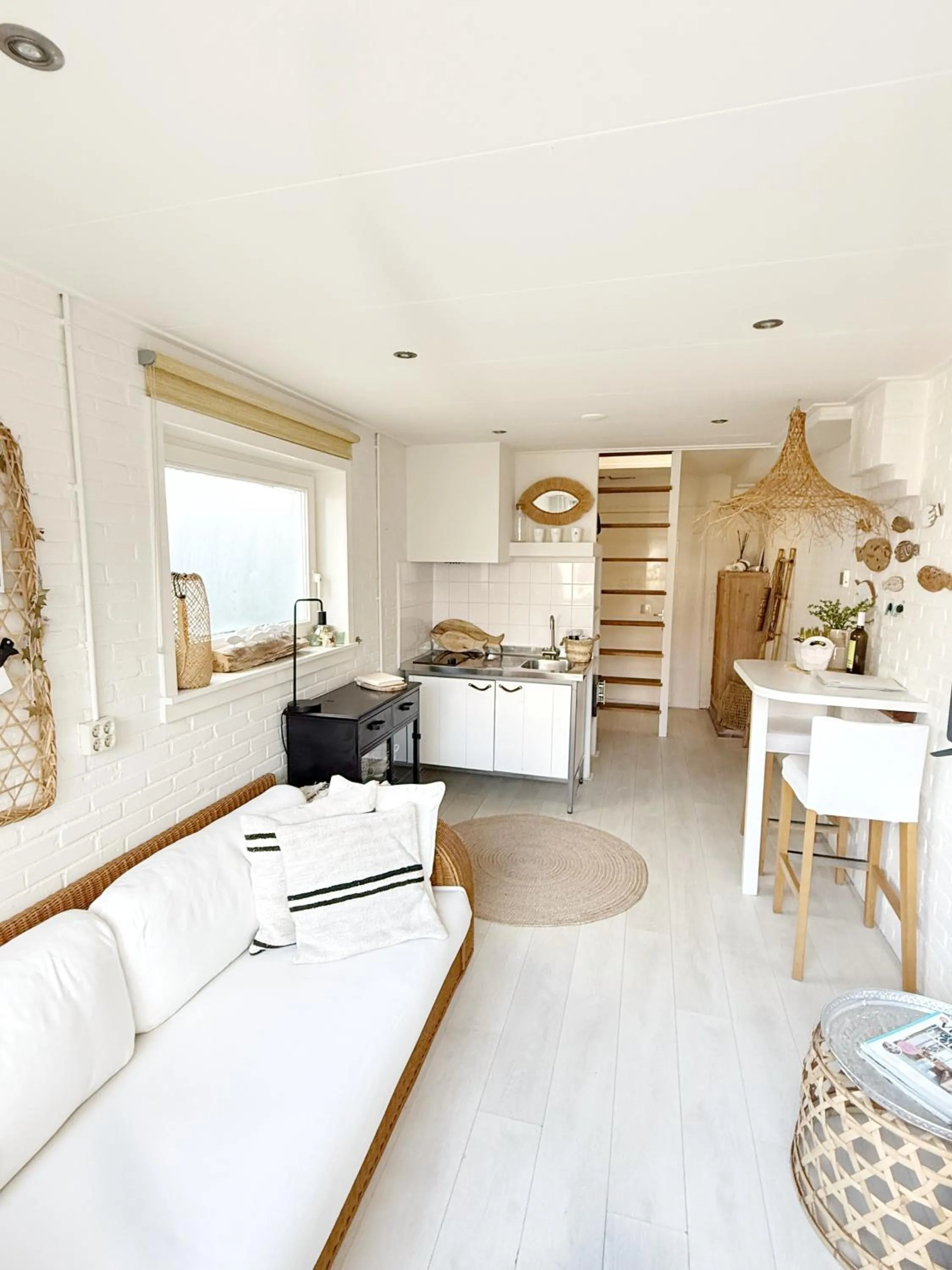 Seating area in ELSK Cottage