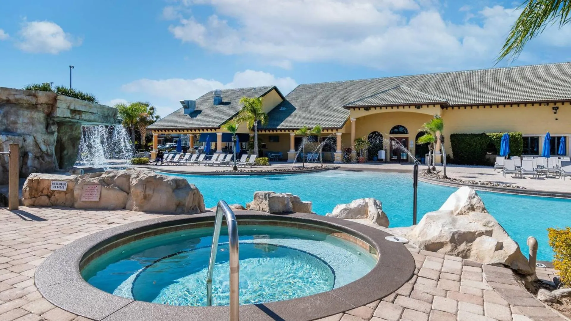 Pool view in 8931 Cuban Palm