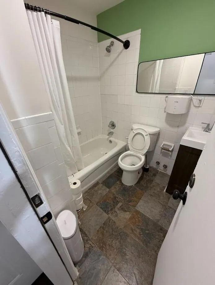 Shower in East Harlem Hostel