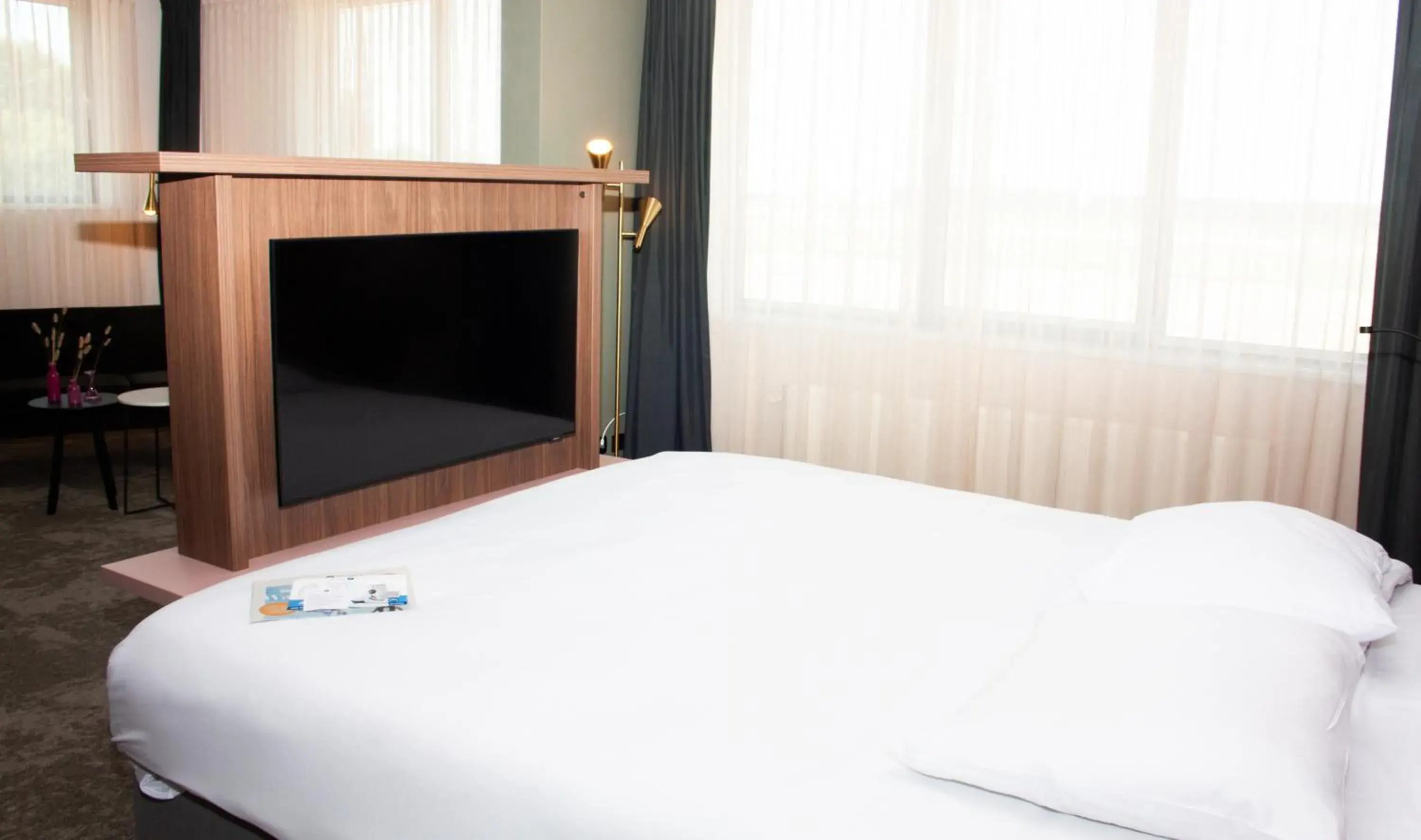 Bedroom, Bed in Fletcher Hotel-Restaurant Zevenbergen-Moerdijk Bedroom, Bed in Fletcher Hotel-Restaurant Zevenbergen-Moerdijk