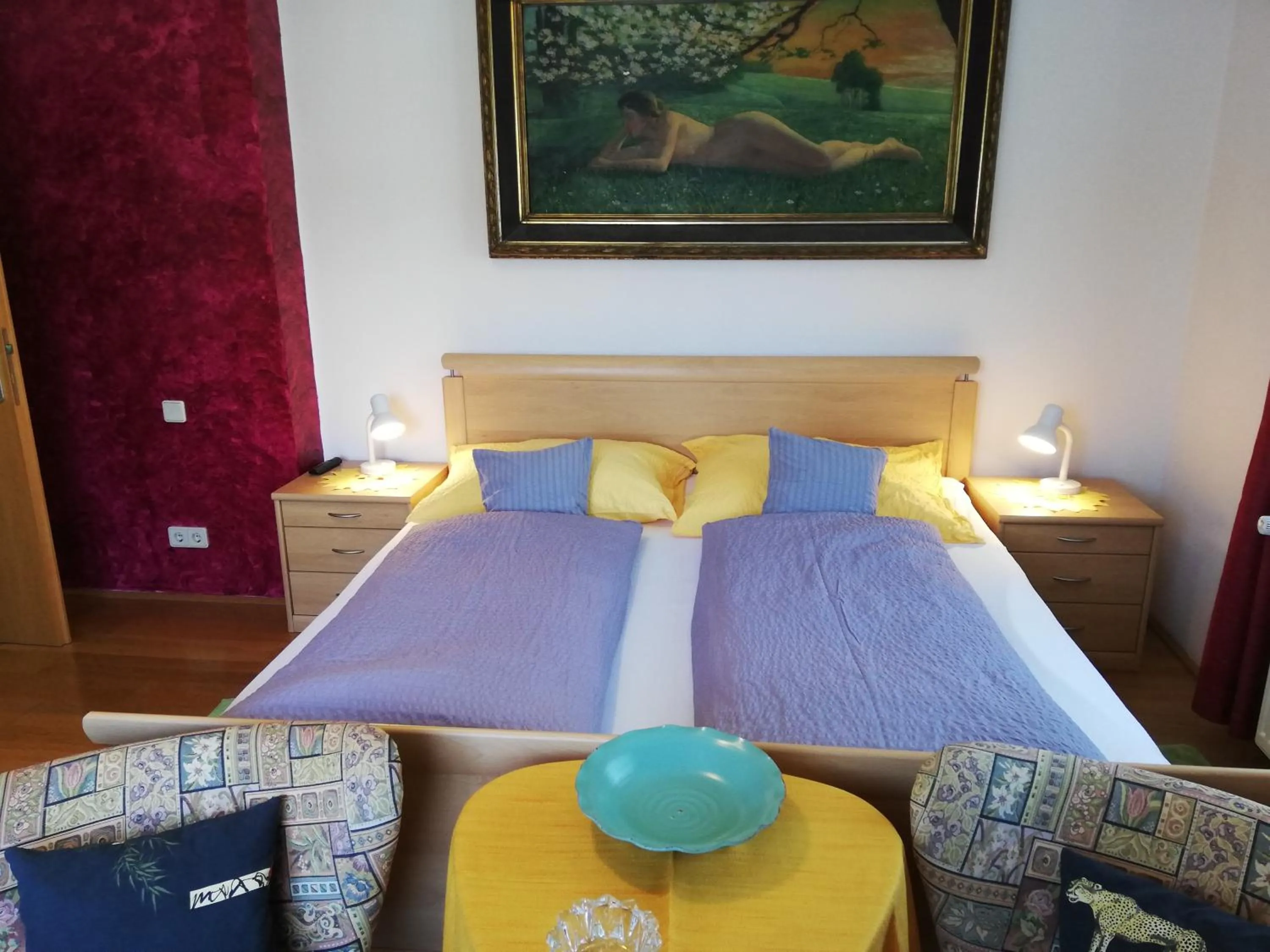 Property building, Bed in Haus Friedburg
