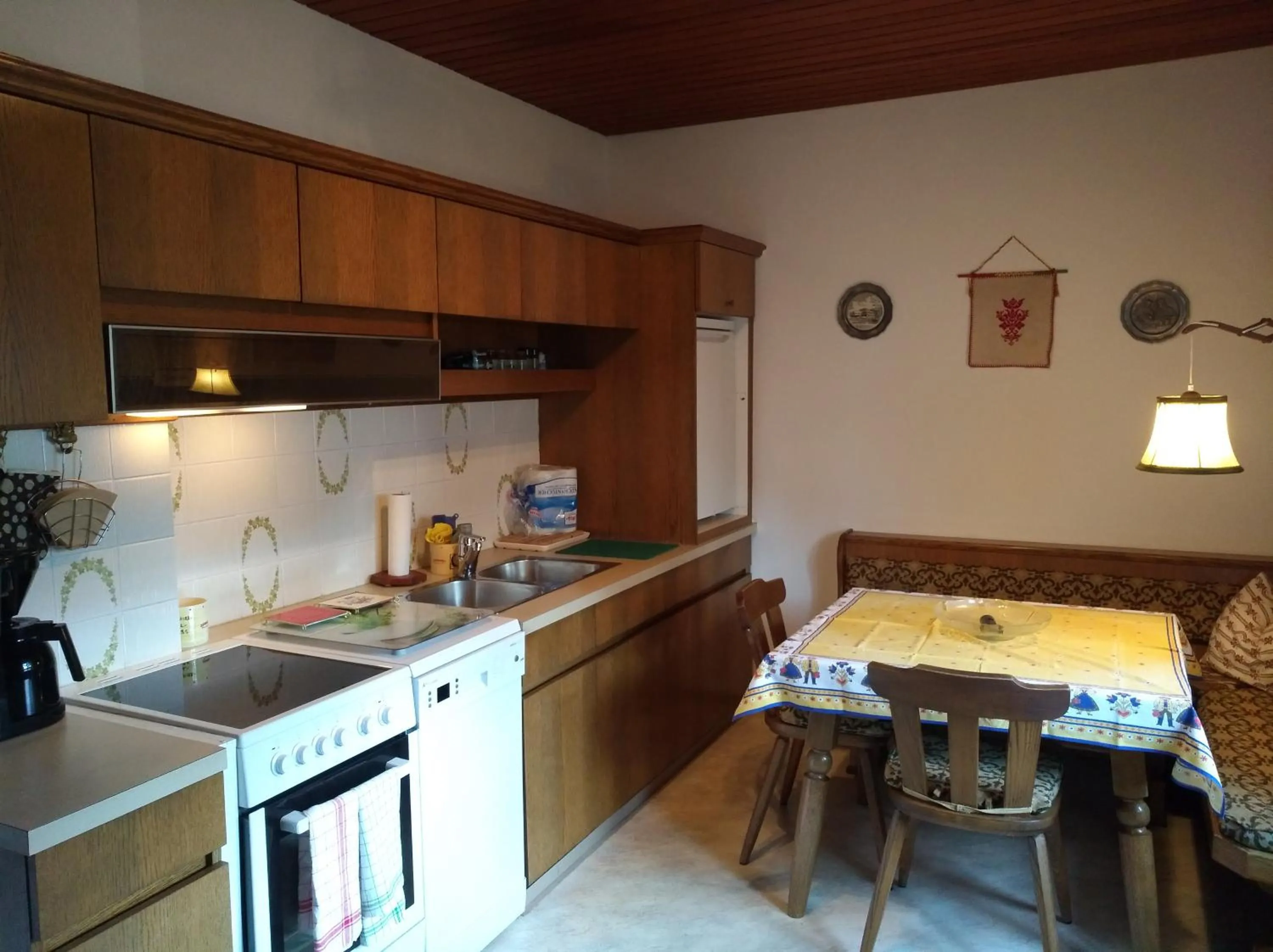 Kitchen or kitchenette in Haus Friedburg