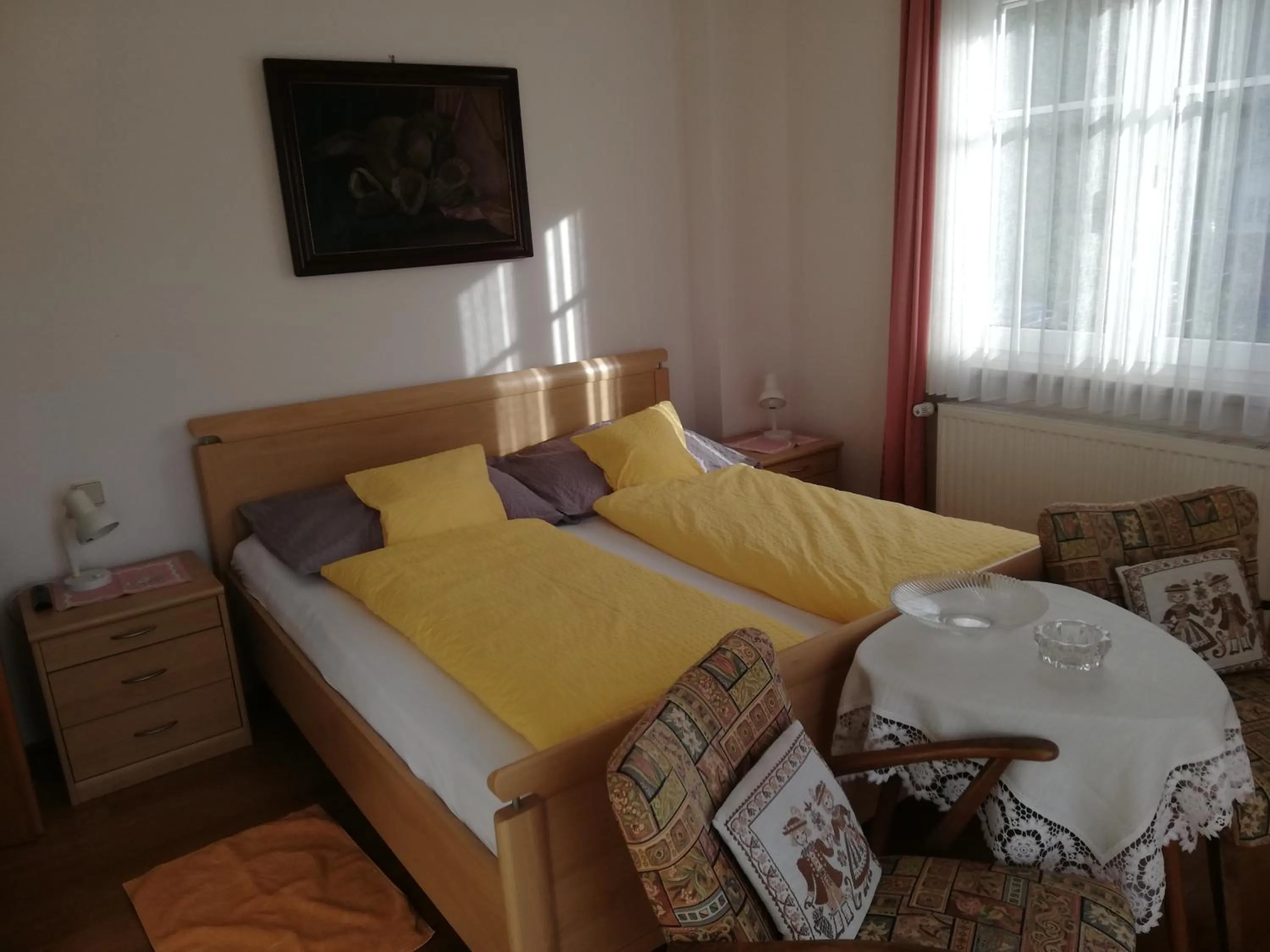 Property building, Bed in Haus Friedburg