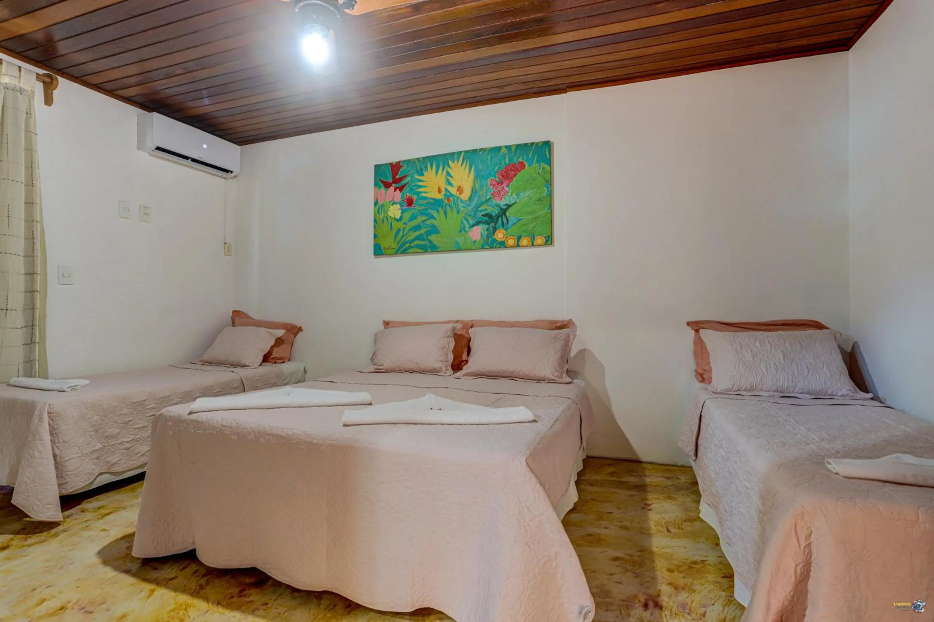 Bed in Pousada casa zaza