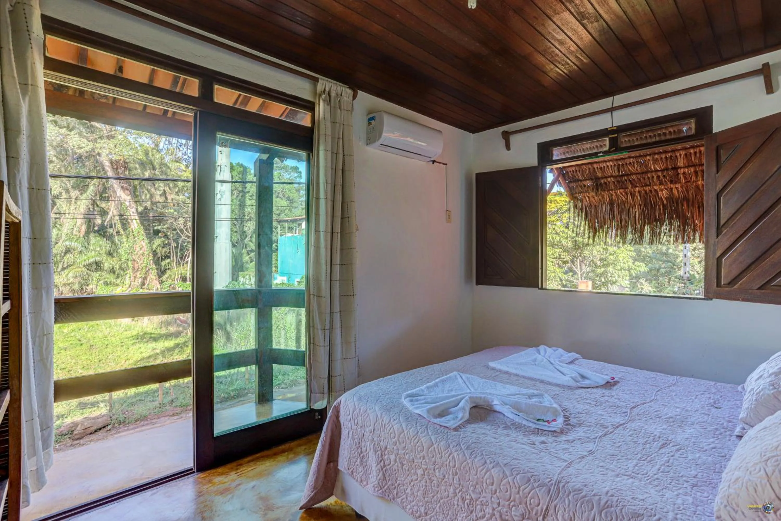 Bed in Pousada casa zaza