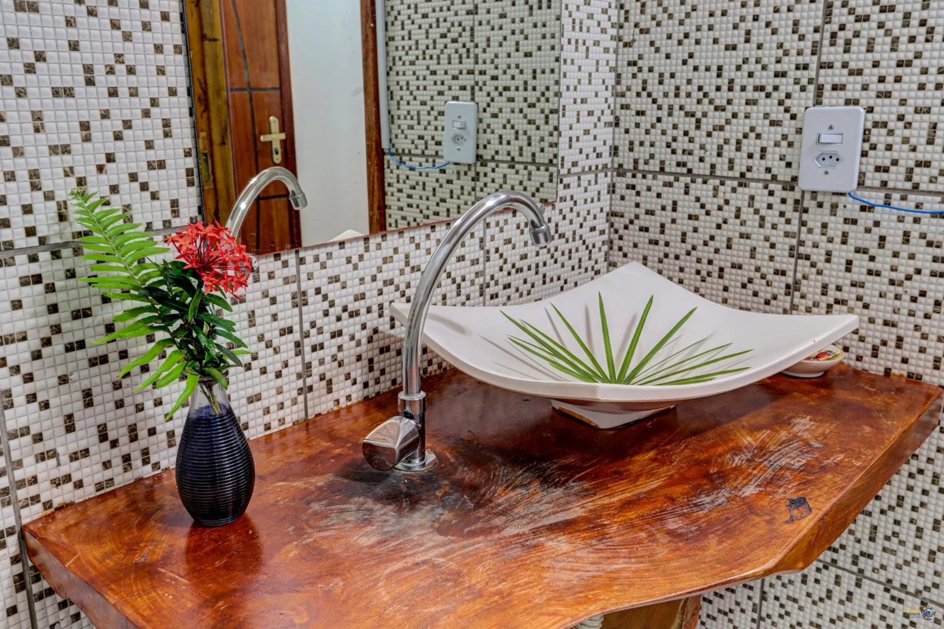 Decorative detail in Pousada casa zaza
