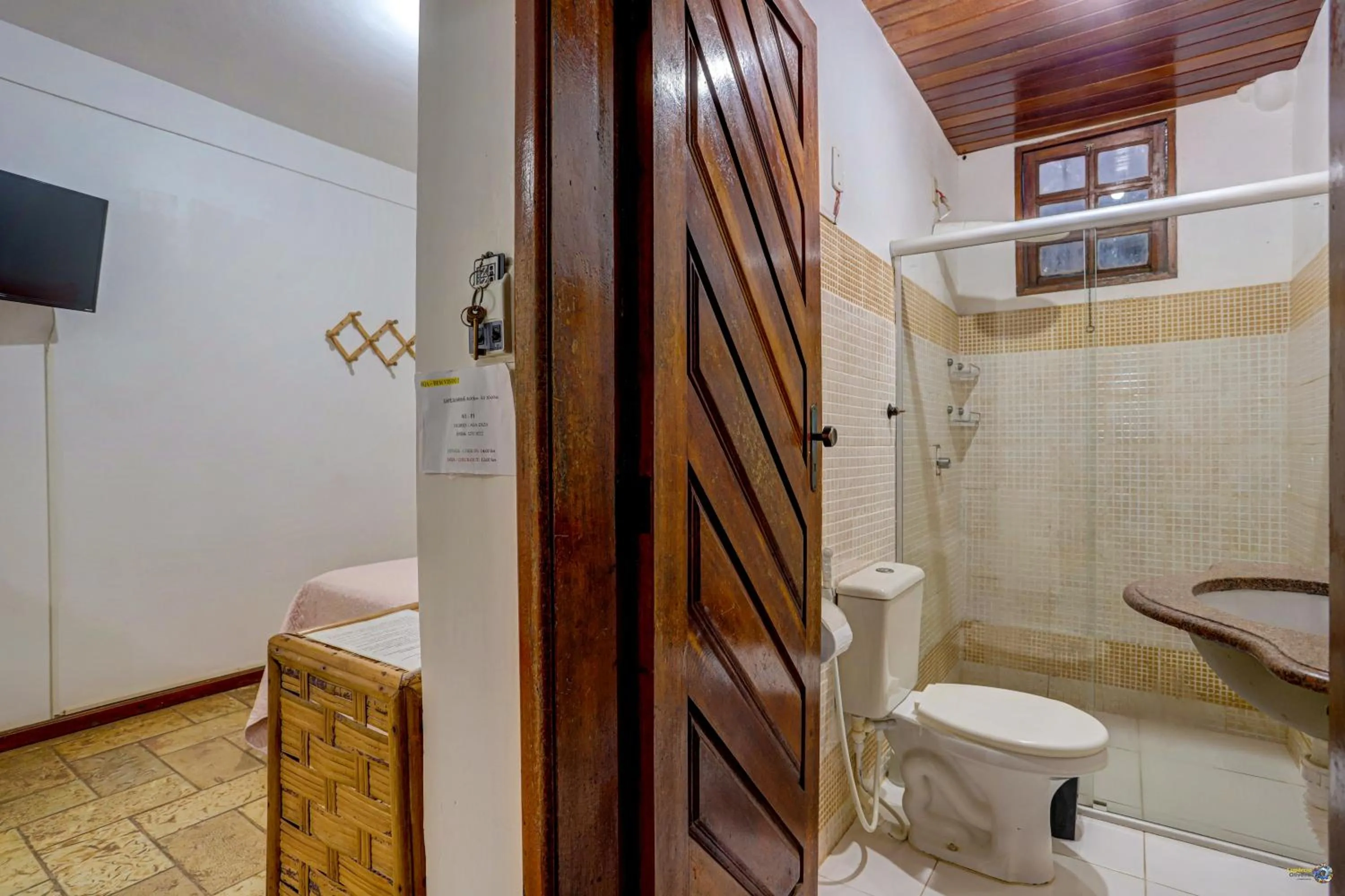 Shower in Pousada casa zaza