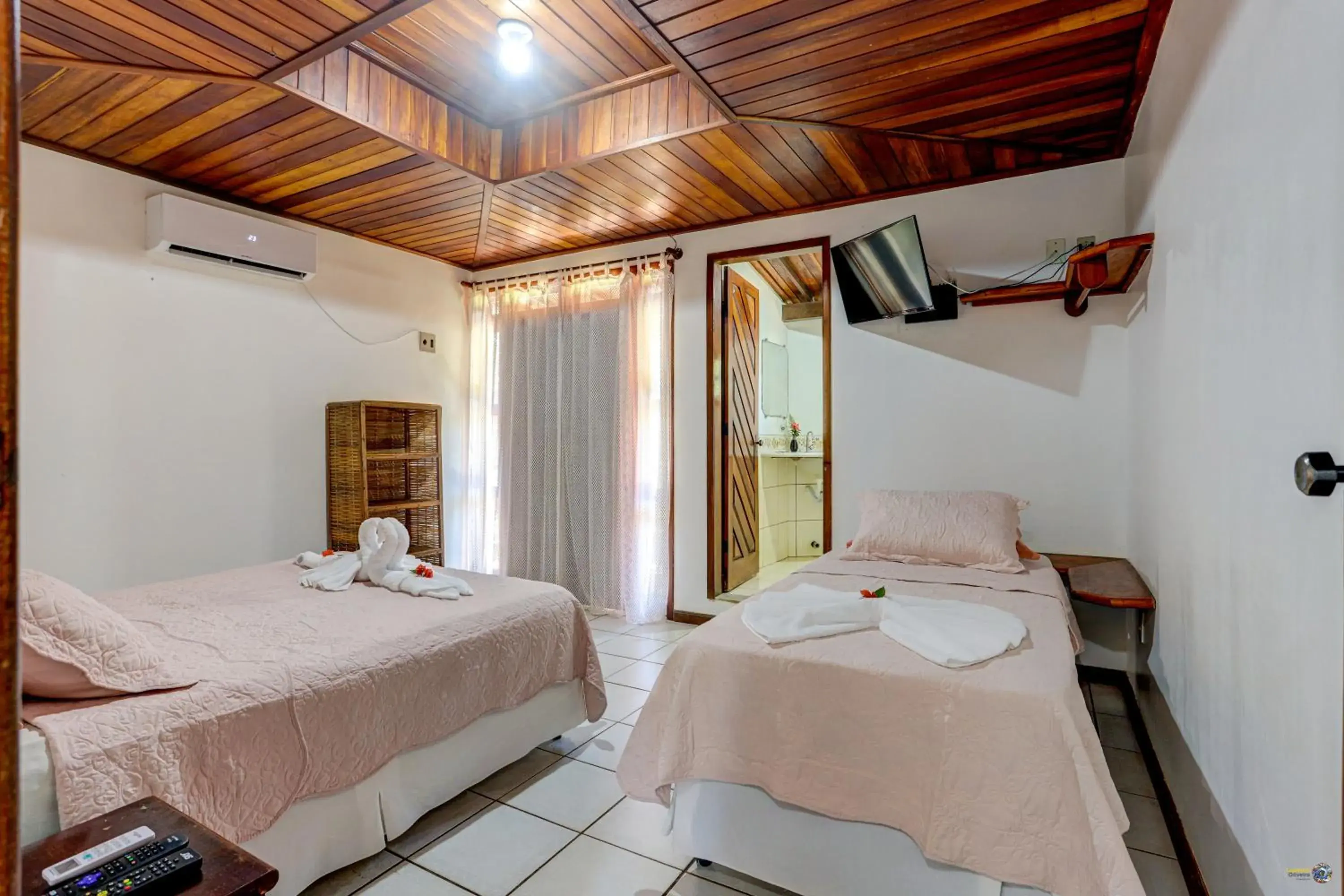 Triple Room in Pousada casa zaza Triple Room in Pousada casa zaza