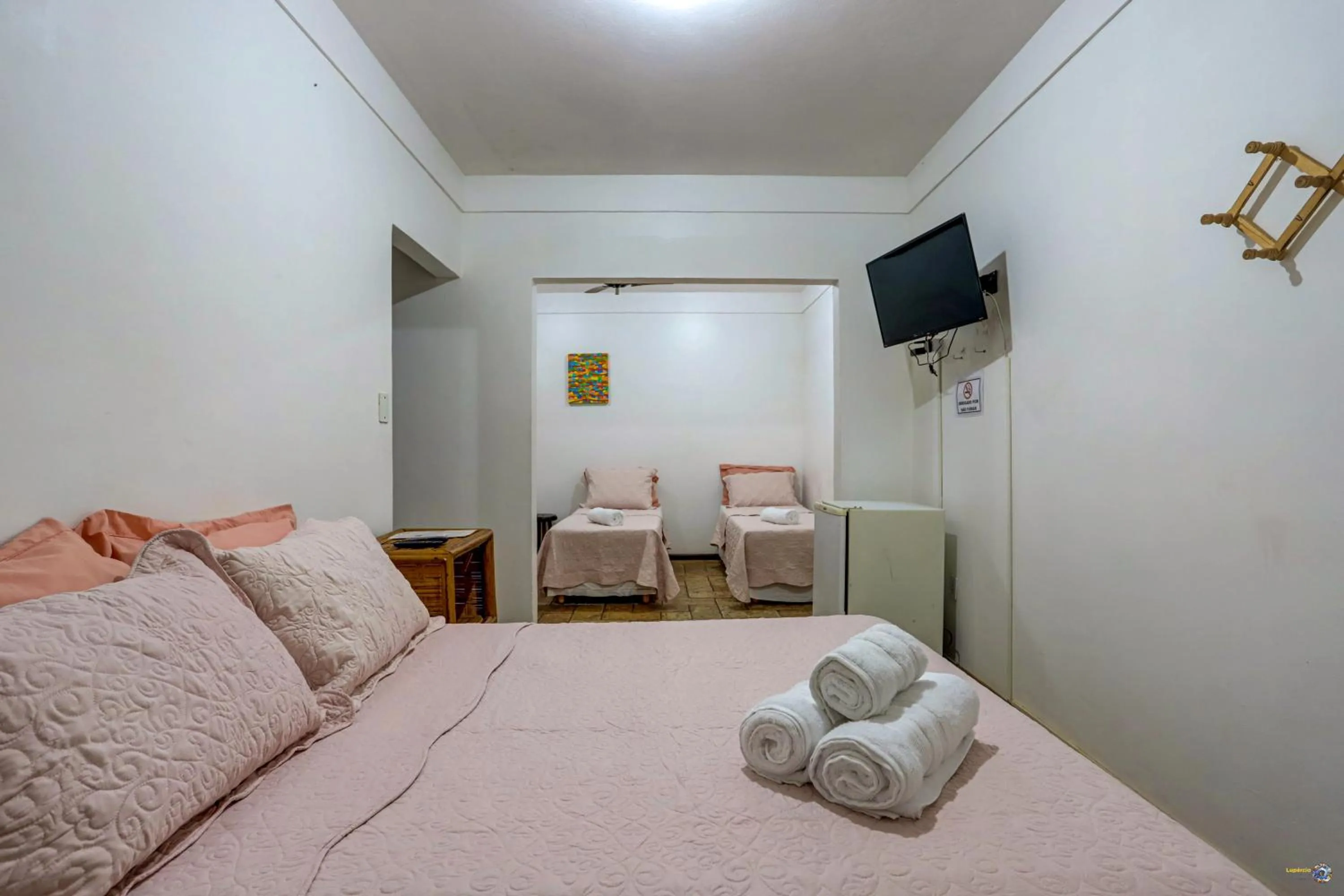 Bed in Pousada casa zaza