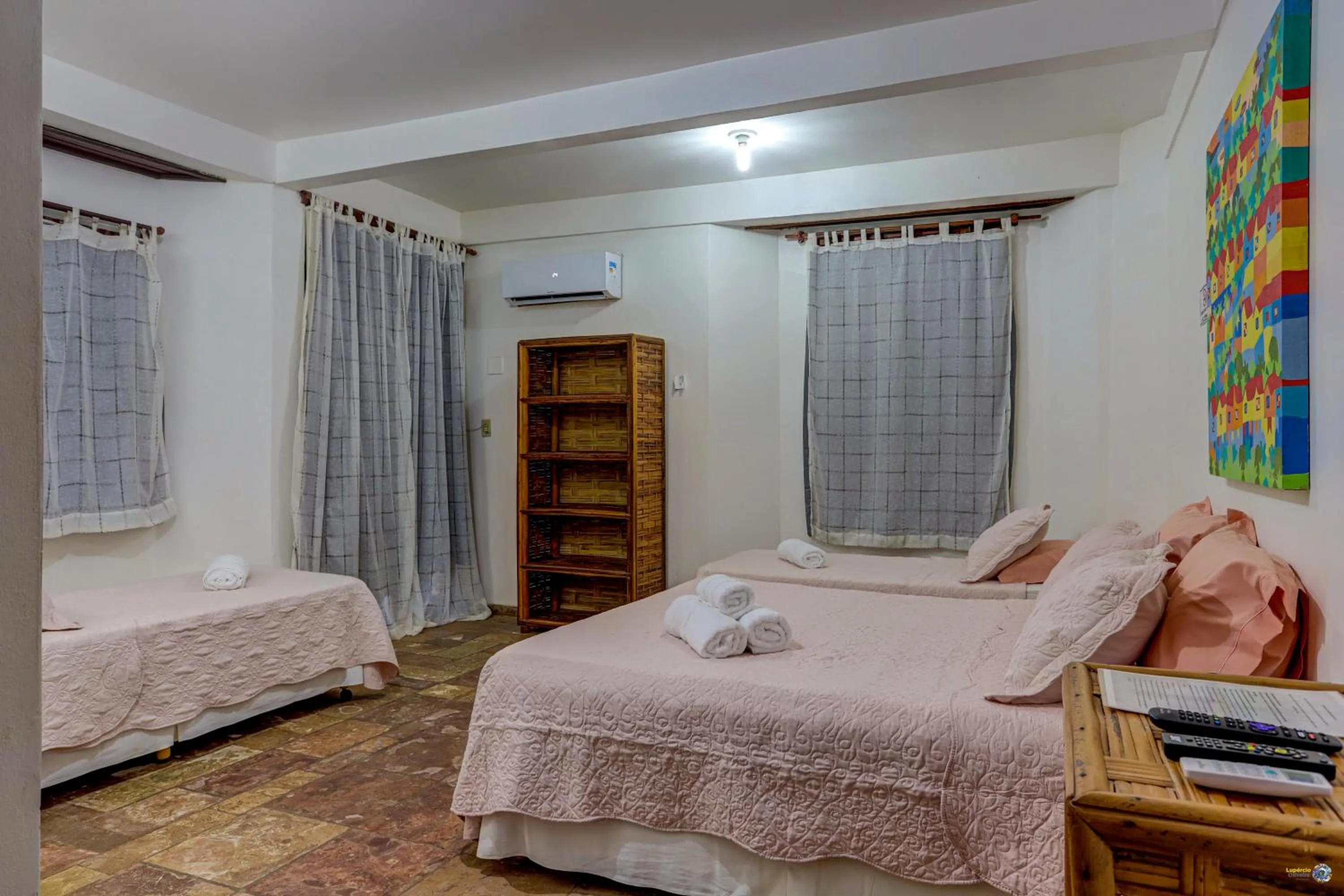 Bed in Pousada casa zaza