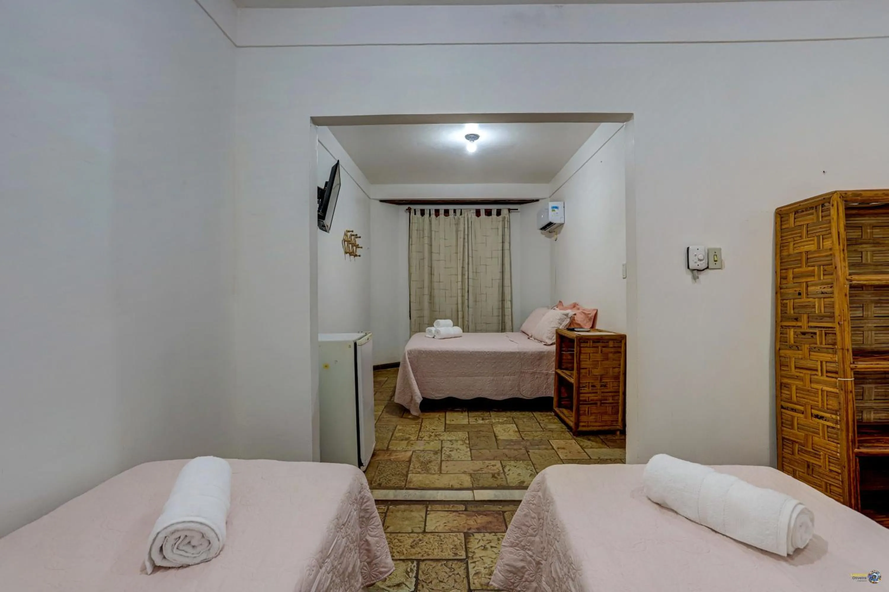 Bed in Pousada casa zaza