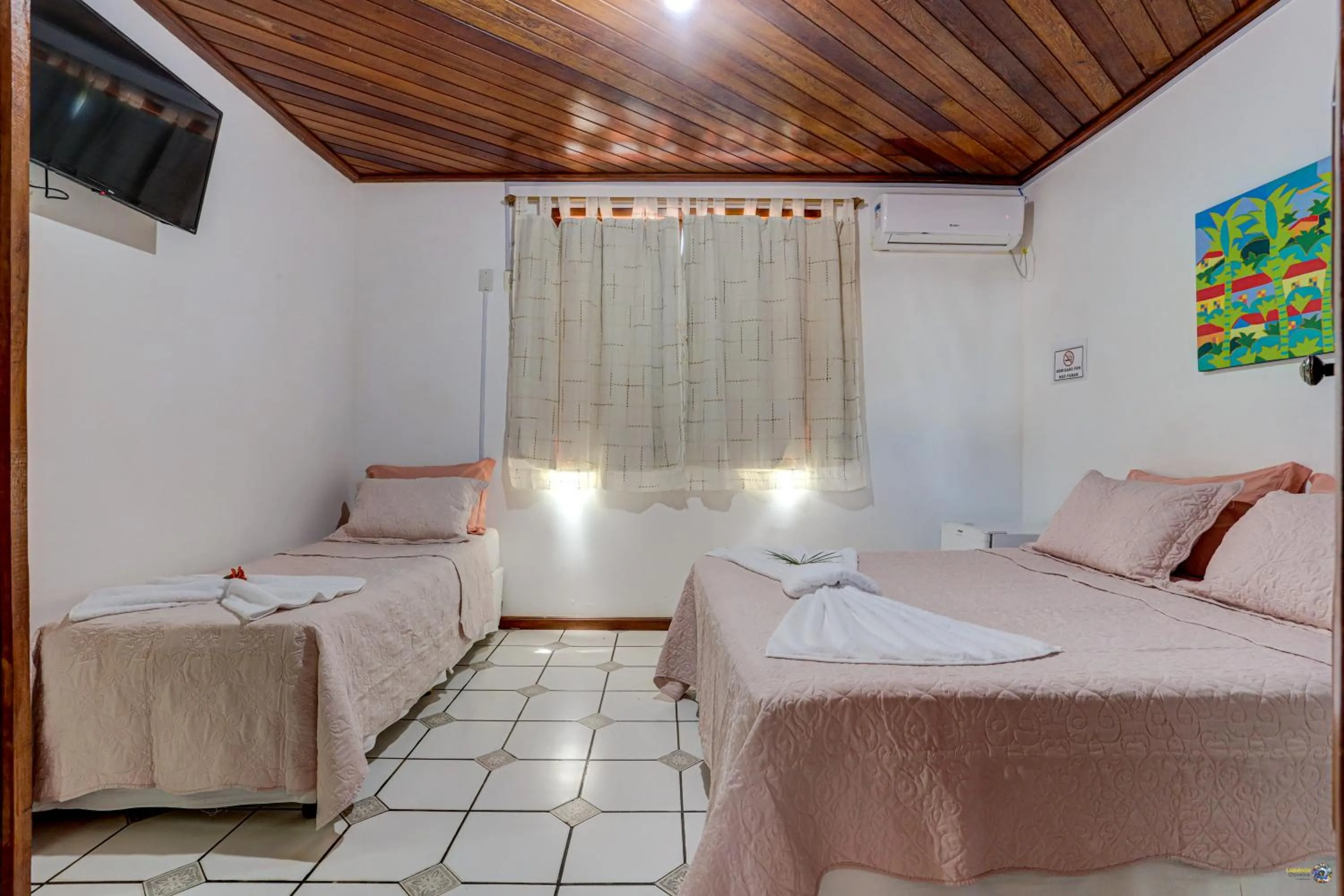 Bed in Pousada casa zaza