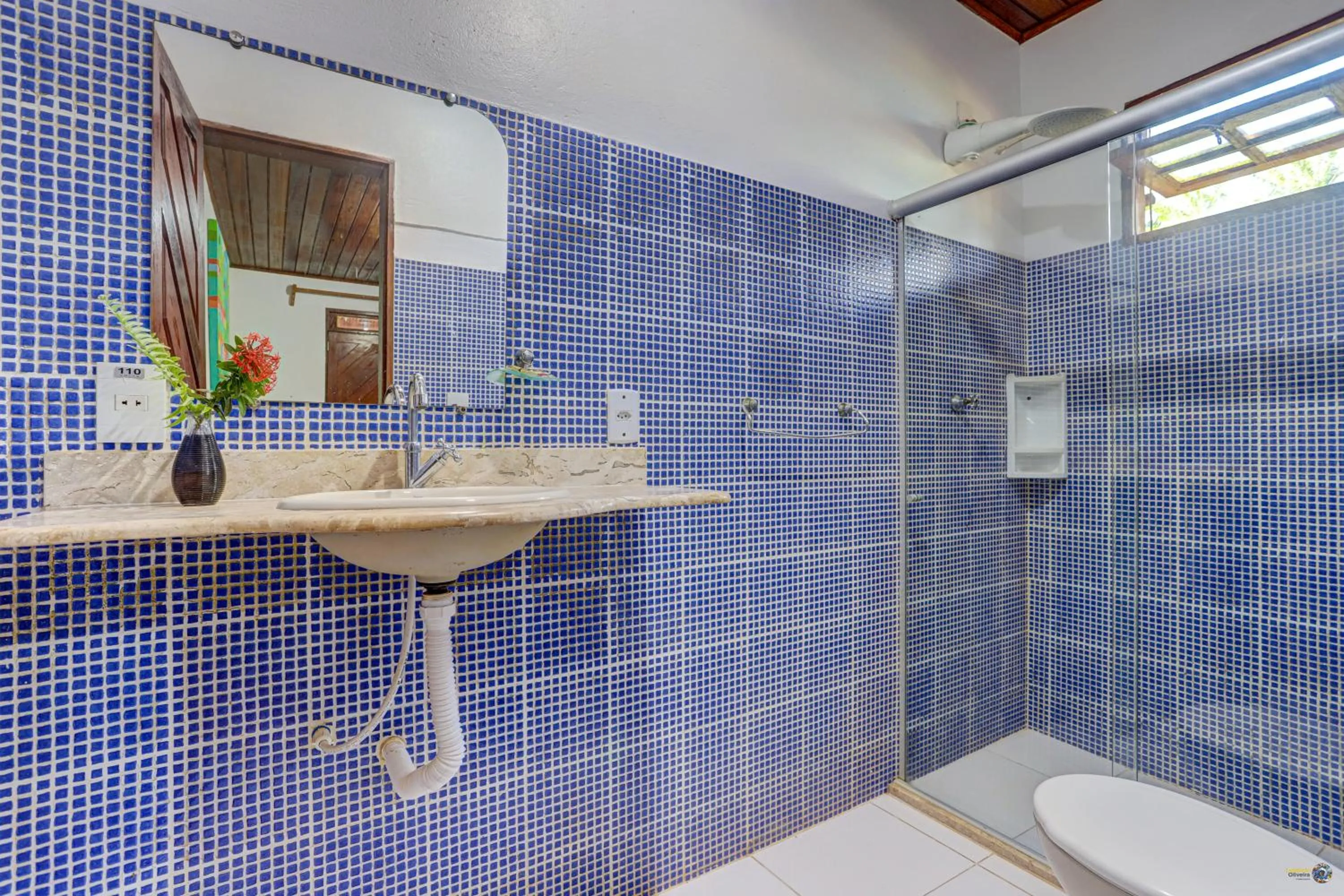 Shower in Pousada casa zaza