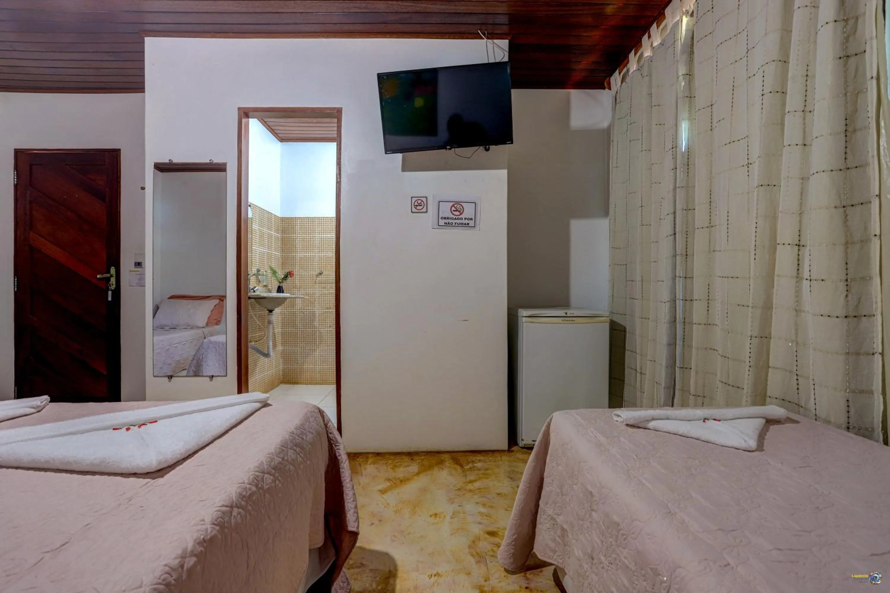 Bed in Pousada casa zaza