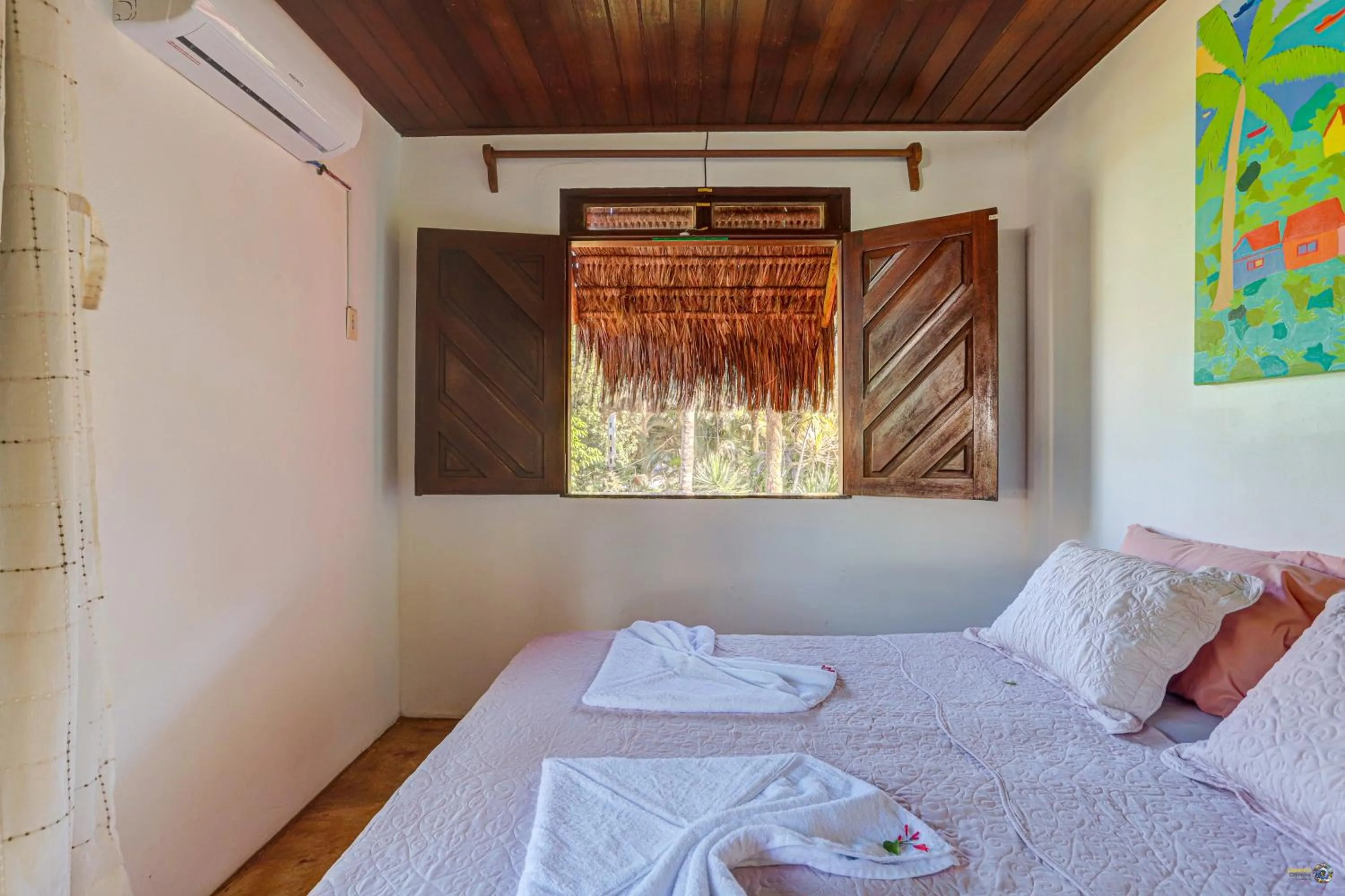 Bed in Pousada casa zaza