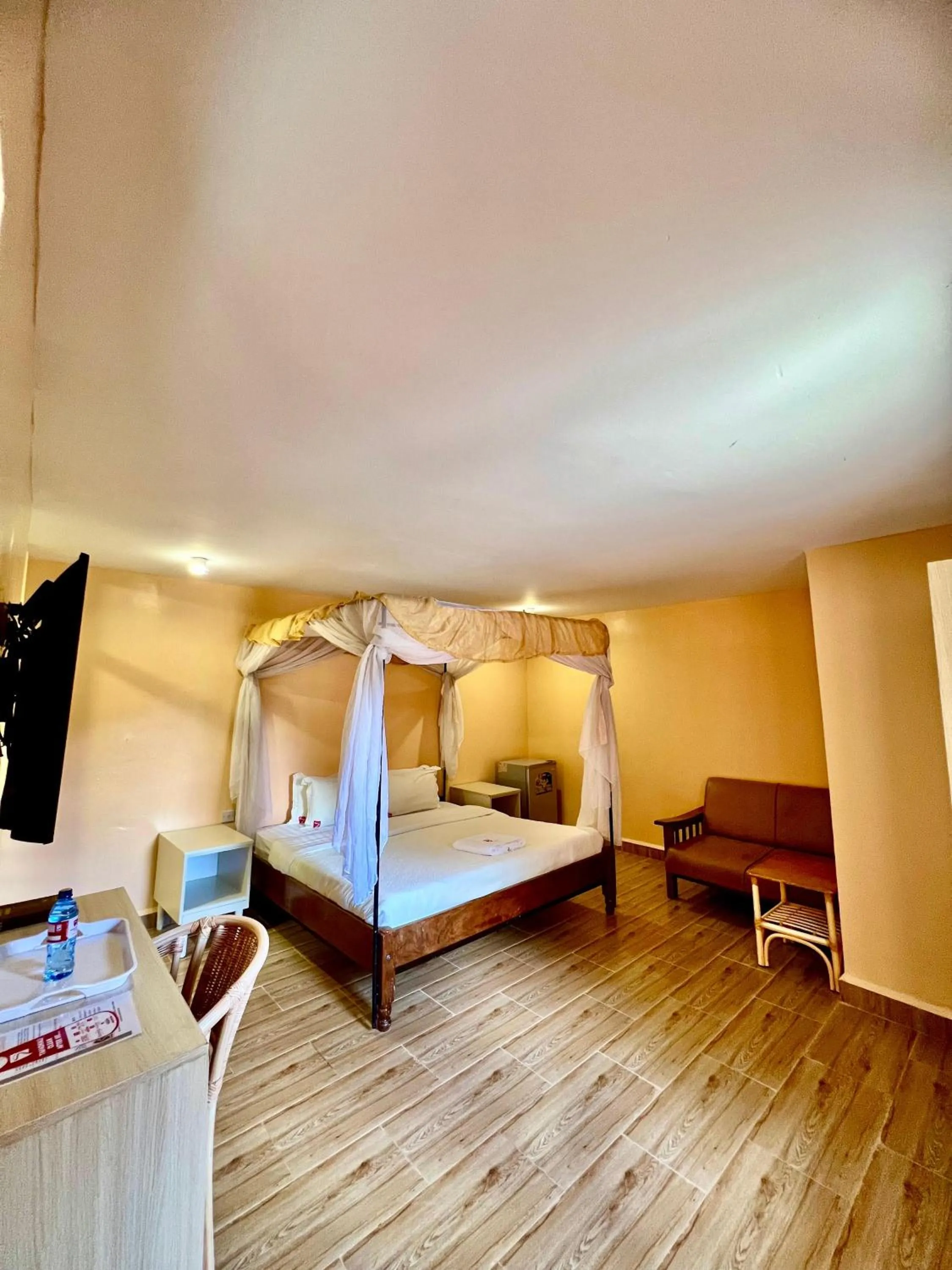 Bed in Sweet Lake Resort