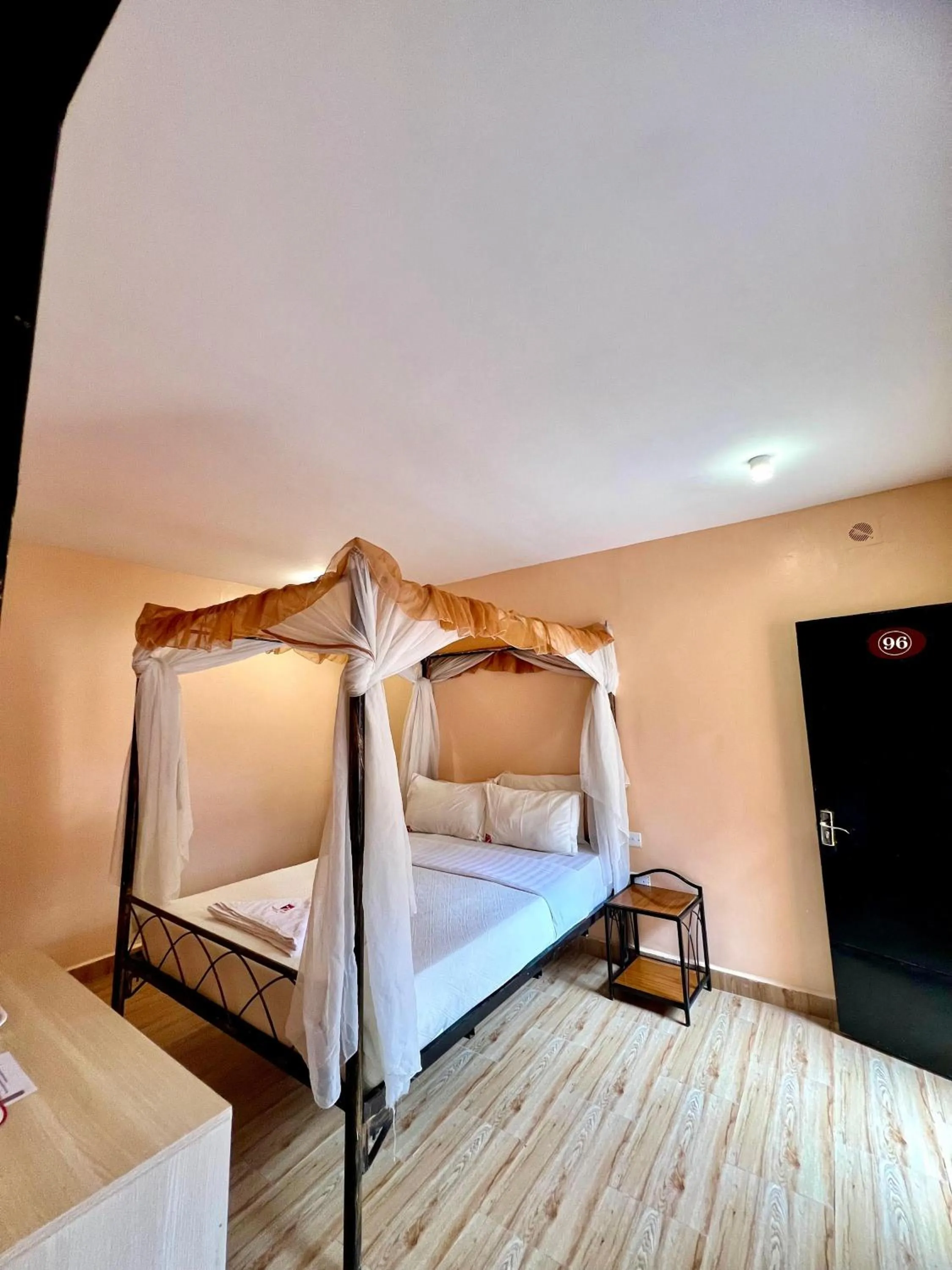 Bed in Sweet Lake Resort