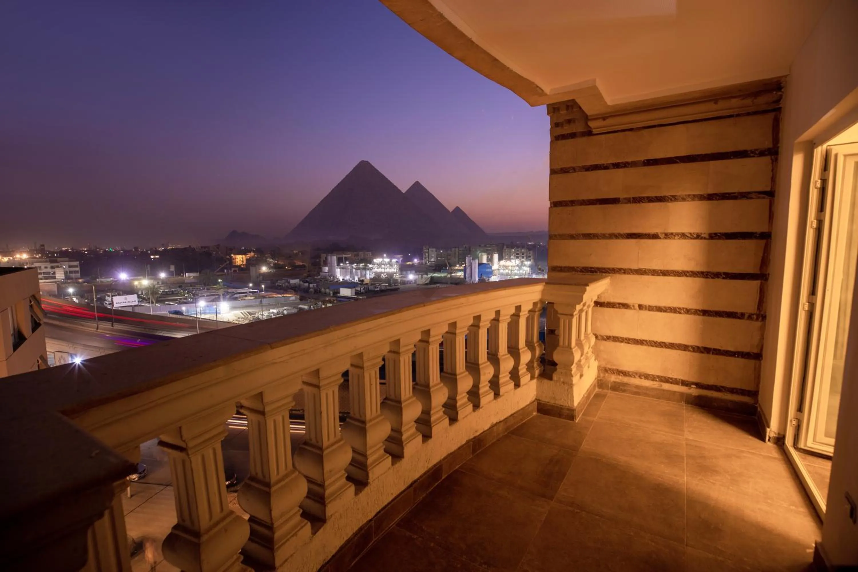 Property building in Blue Pyramids Eyes Hotel