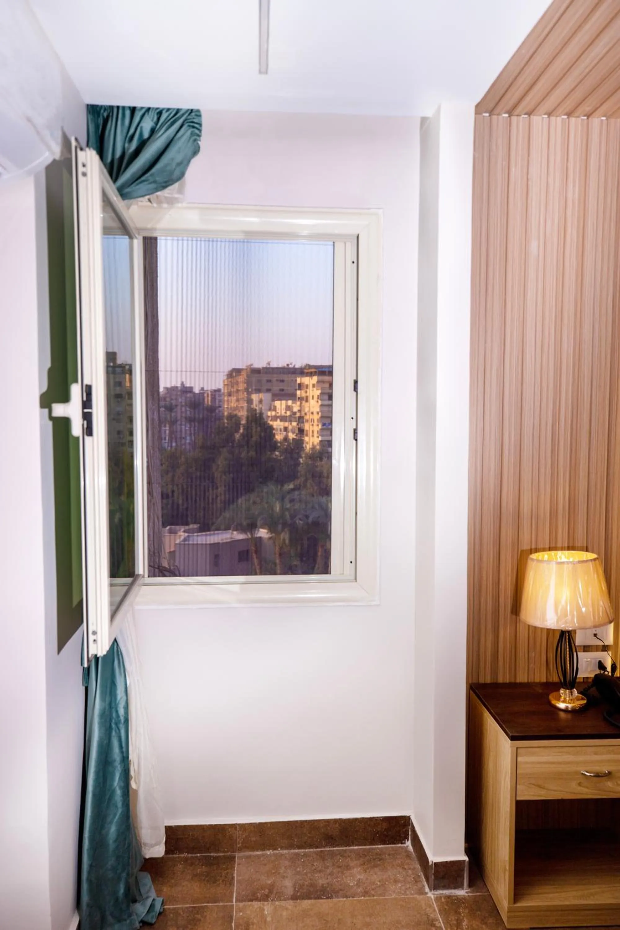 Garden in Blue Pyramids Eyes Hotel