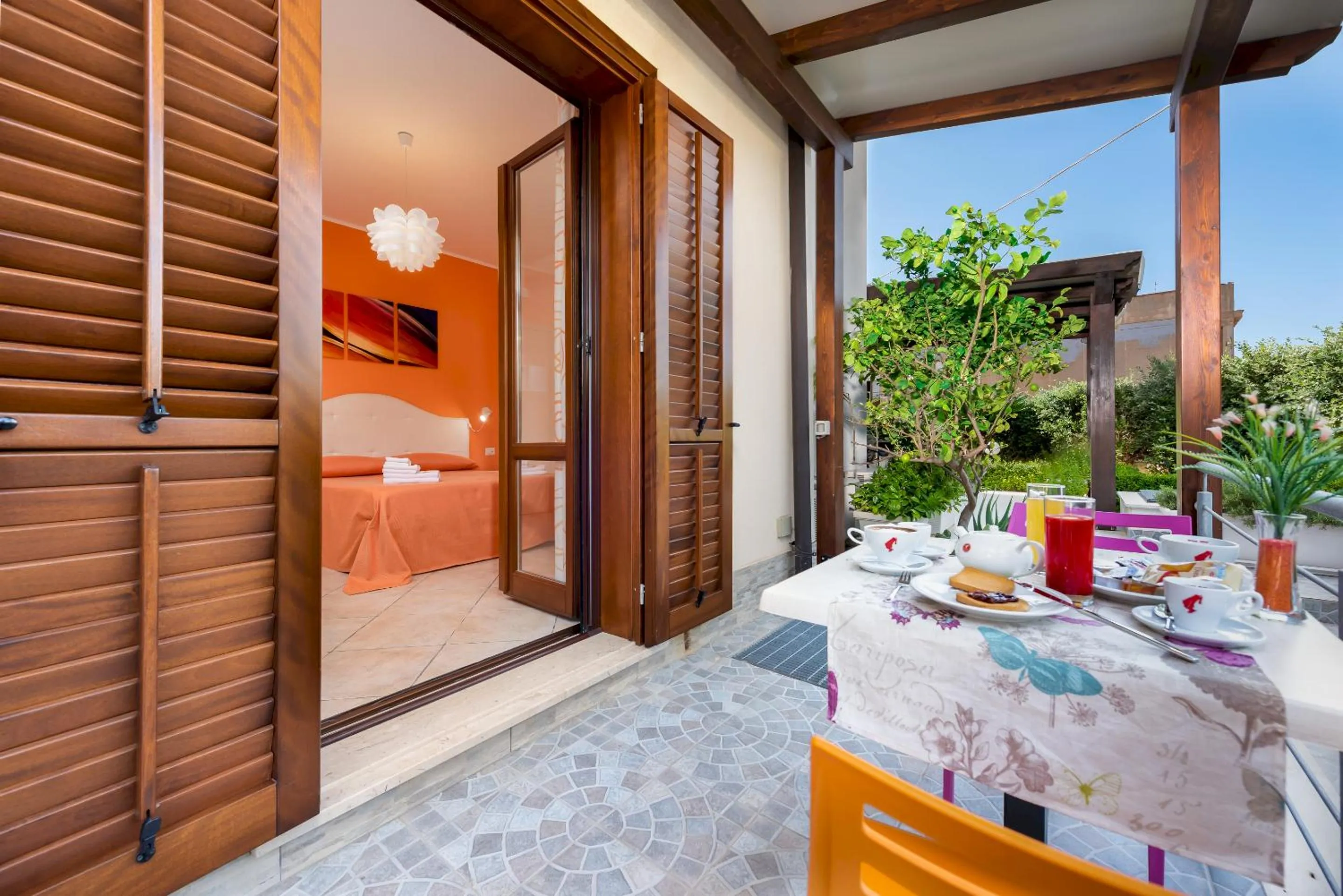 Patio in B&B Armonie