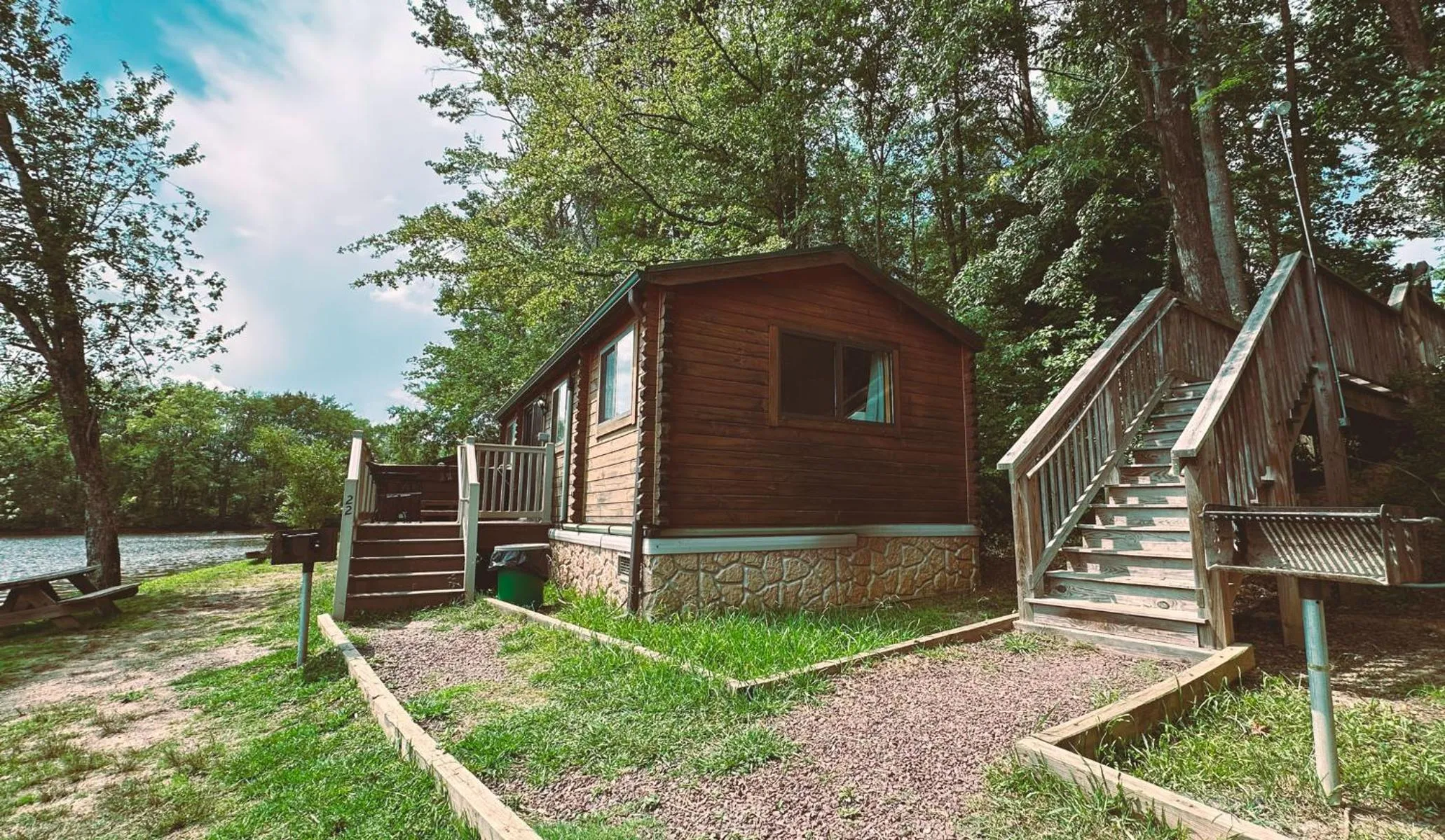 Lake view in Wilderness Presidential Resort