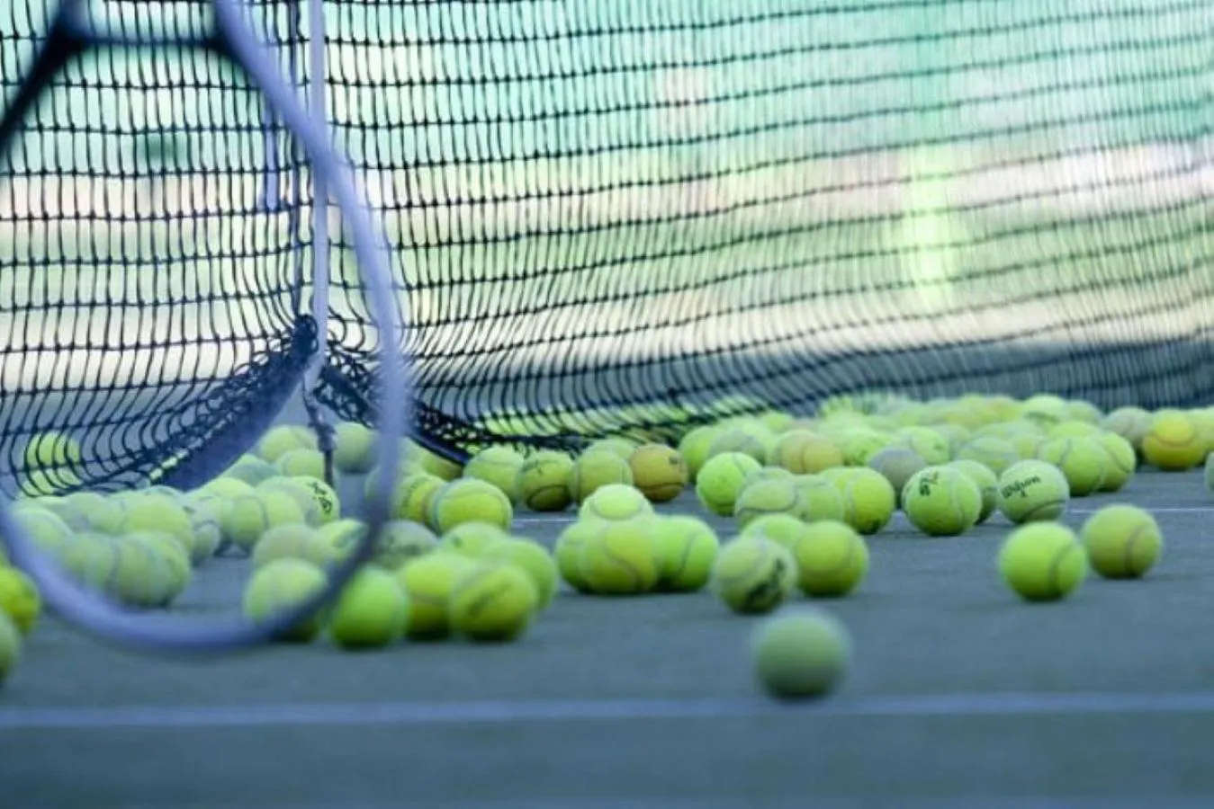 Tennis court in Wilderness Presidential Resort