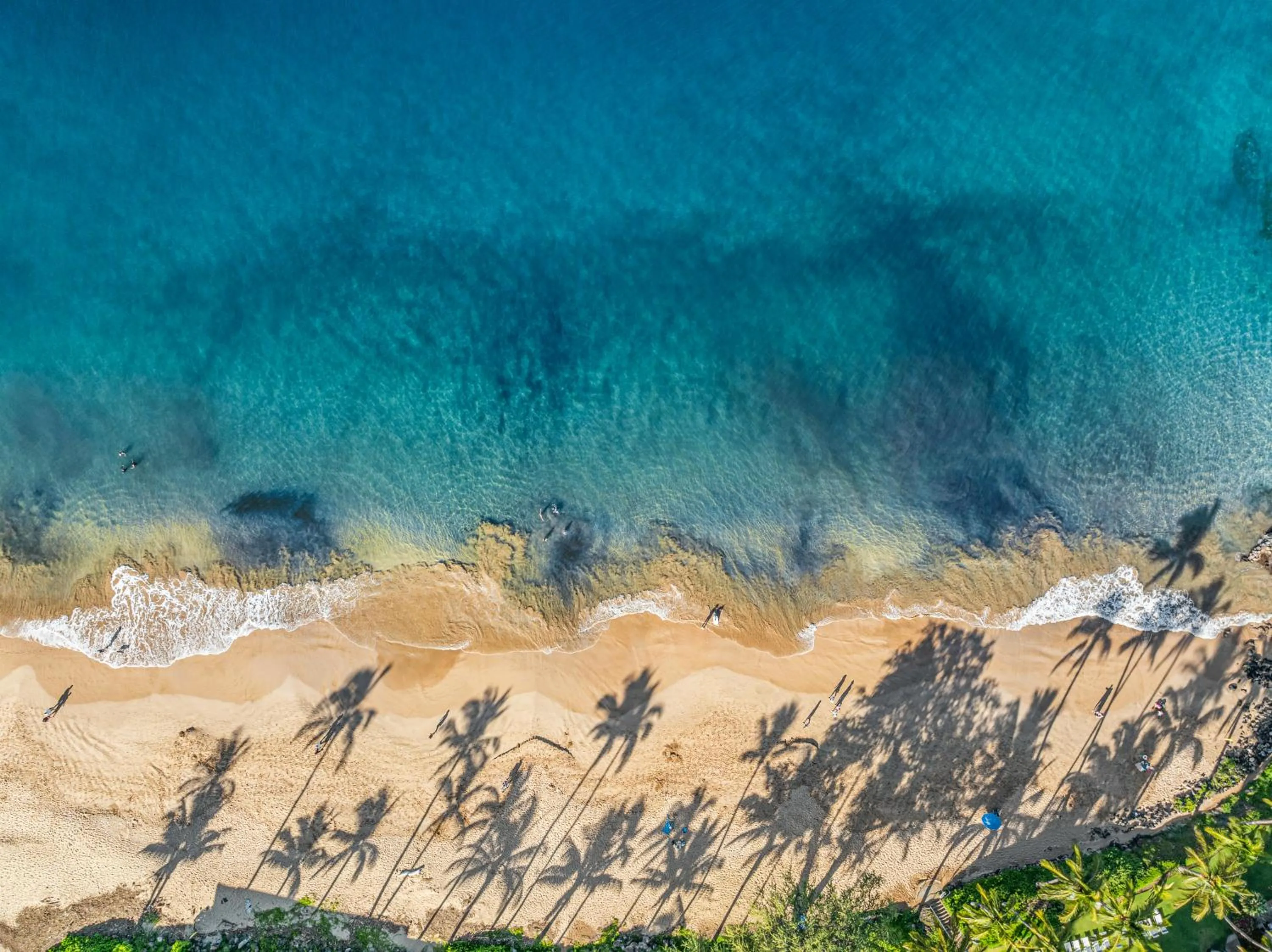 Bird's eye view in Steps to Beach Shops and Dining with Beautiful Views